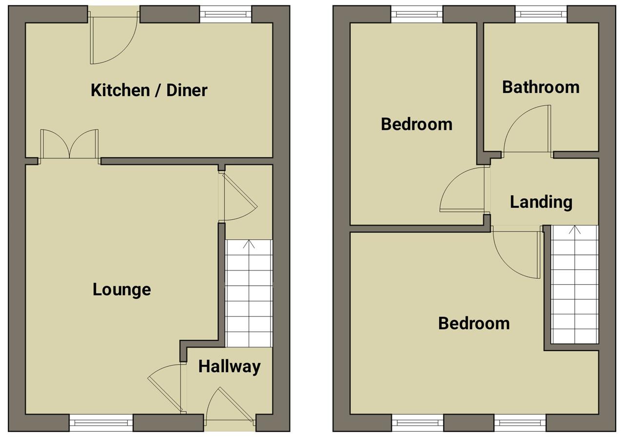 24, Tudor Gardens, Haverfordwest floorplan