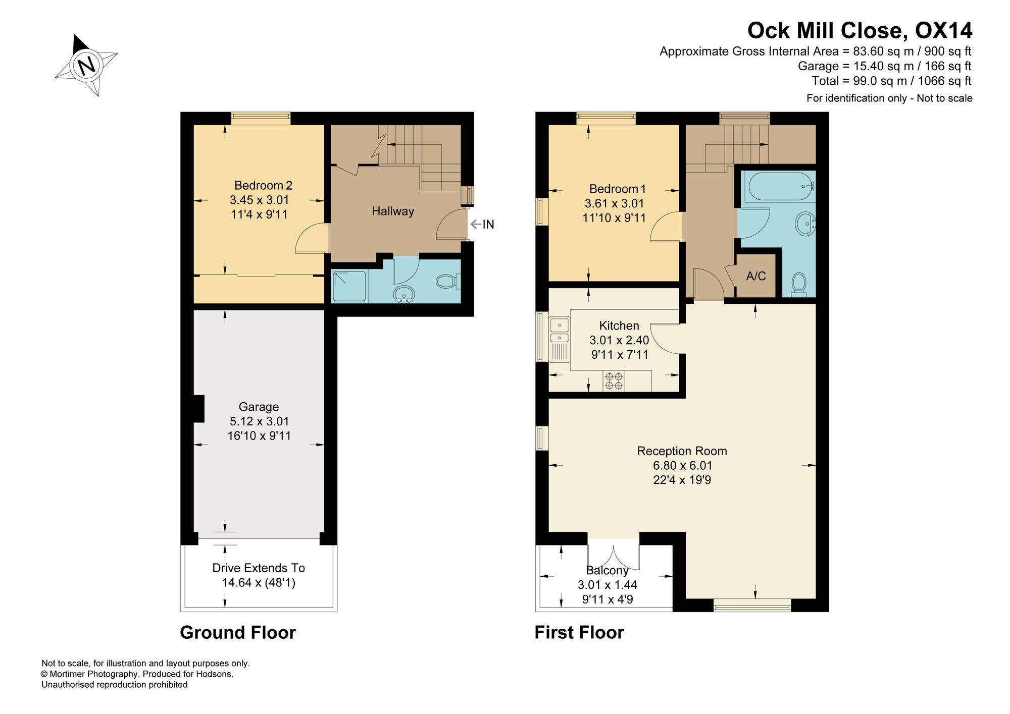 9 Ock Mill Close, Abingdon floorplan