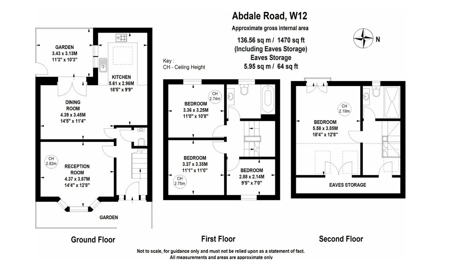 57 Abdale Road, London floorplan