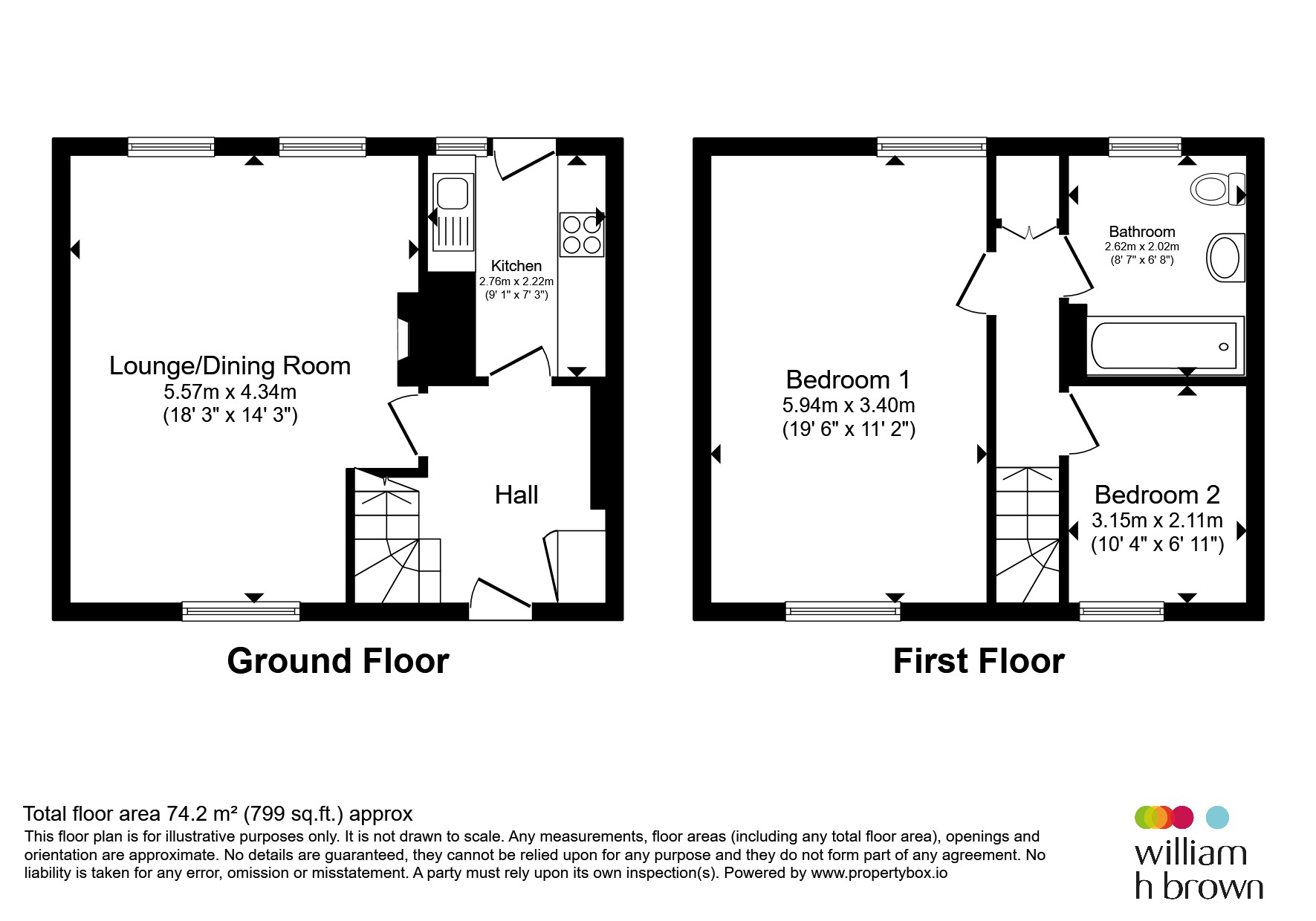 3, Church Lane, Royston floorplan