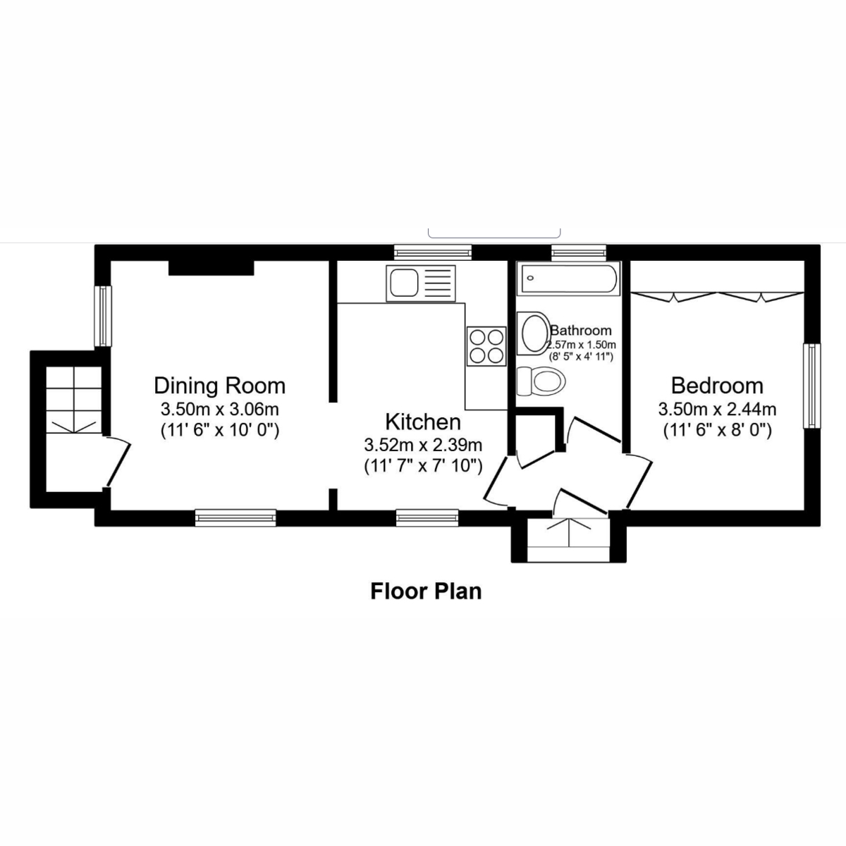 60, Brook Meadow, Swindon floorplan