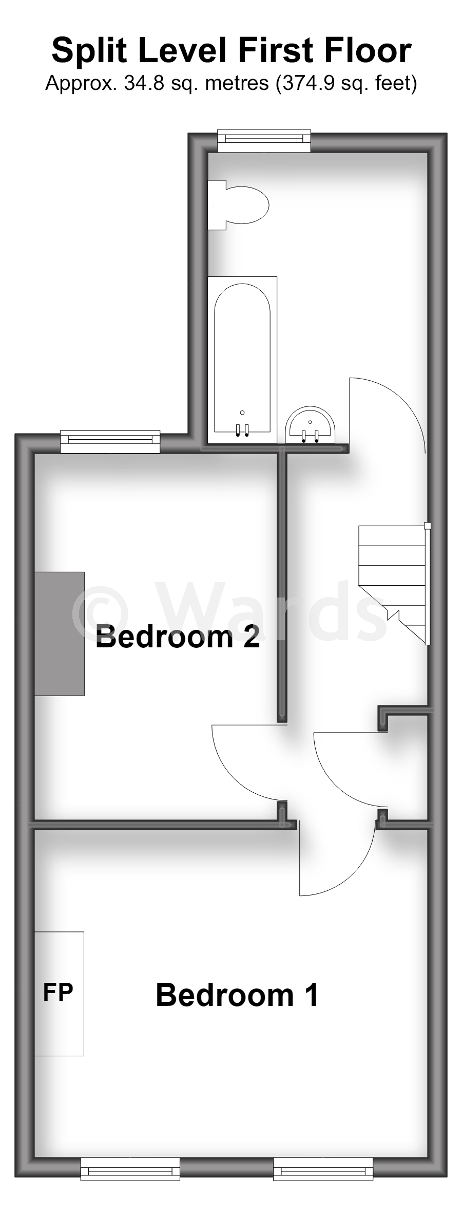 97, Park Avenue, Gravesend floorplan