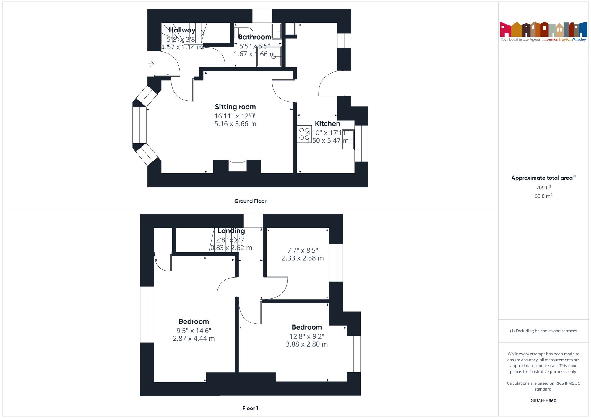 2 Greenside, Carnforth floorplan