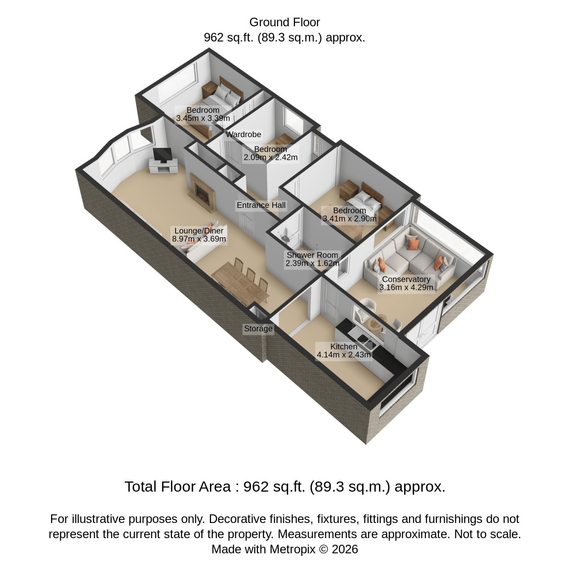 15, Marlowe Road, Doncaster floorplan