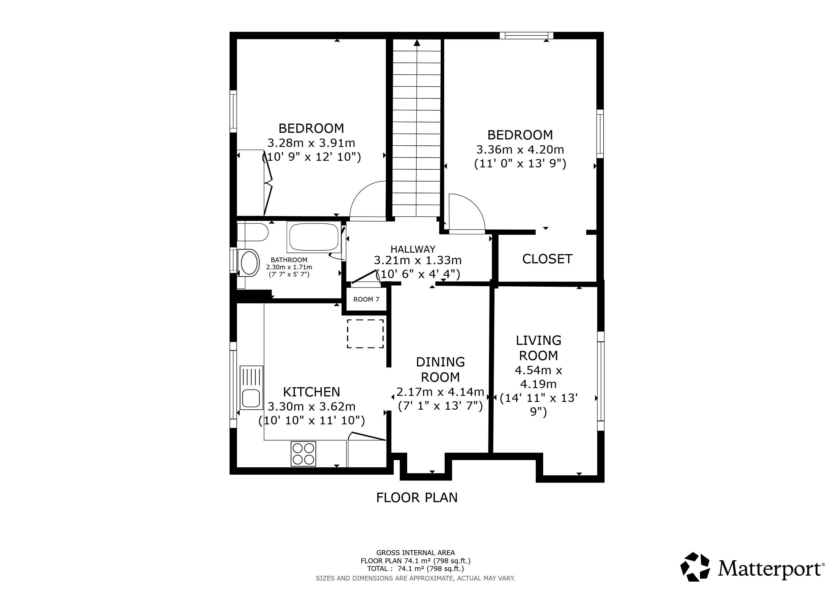 72, Woodburn Road, Falkirk floorplan