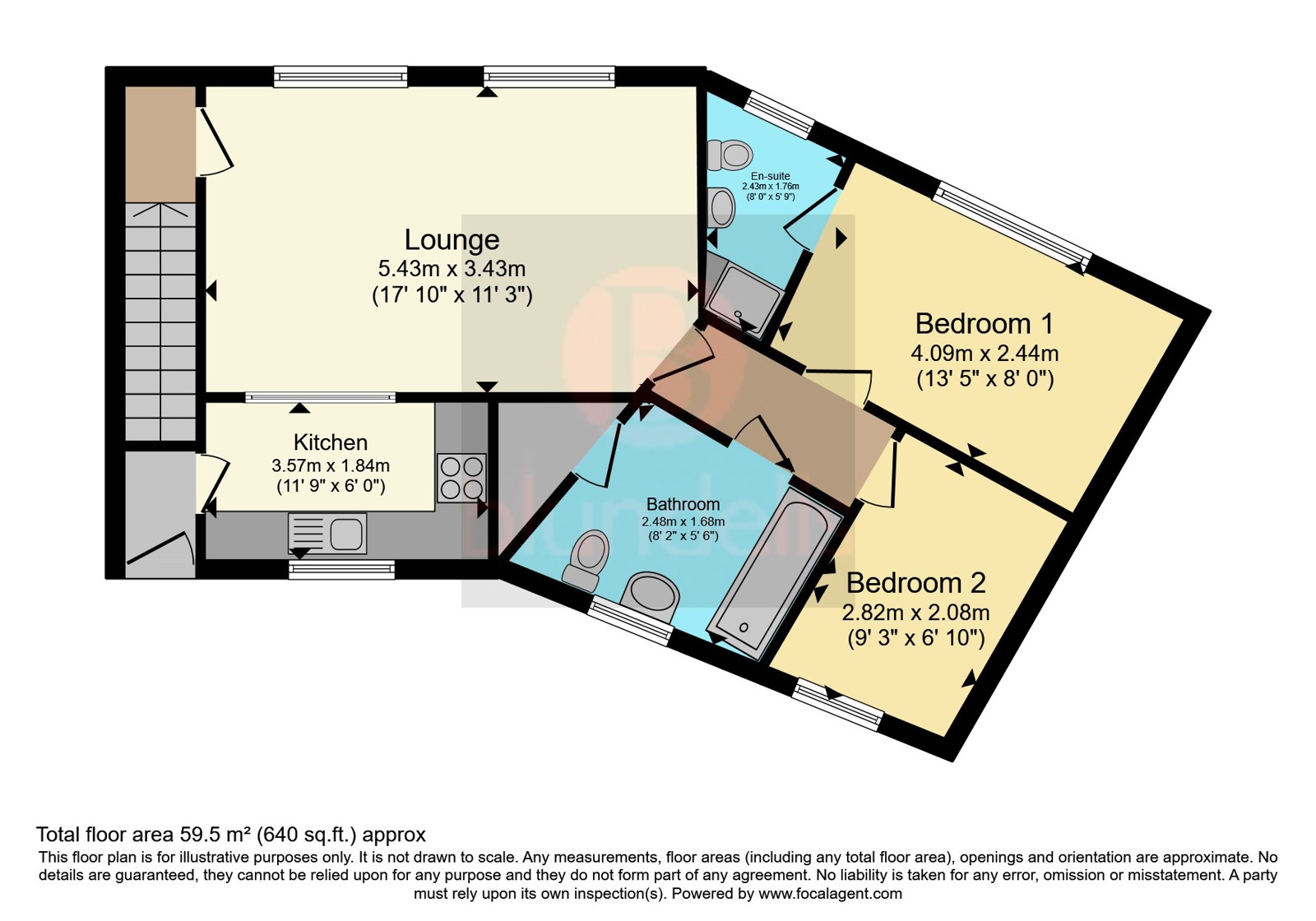 23, Locke Drive, South Yorkshire floorplan
