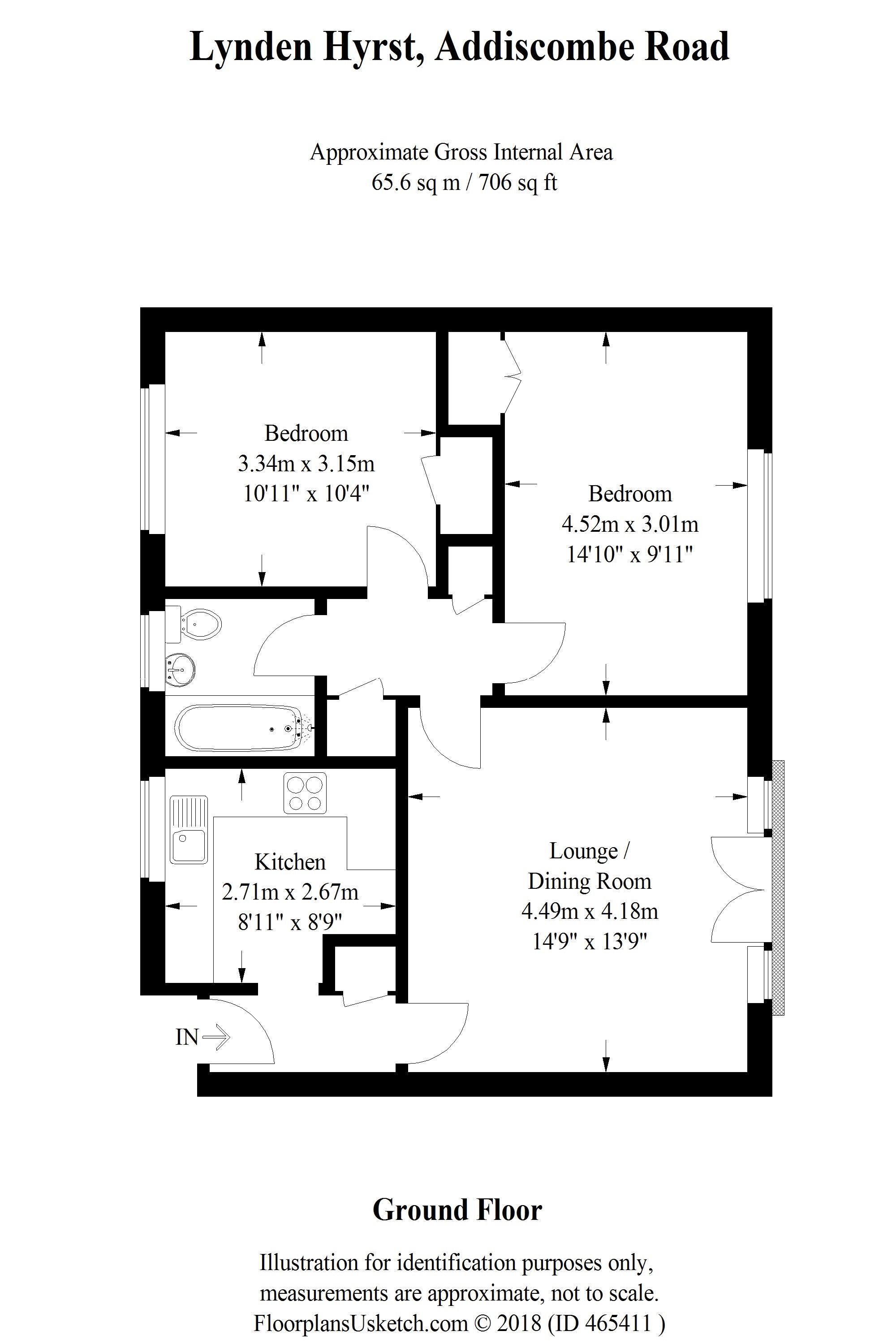 2 Bedrooms Flat for sale in Addiscombe Road, Croydon CR0