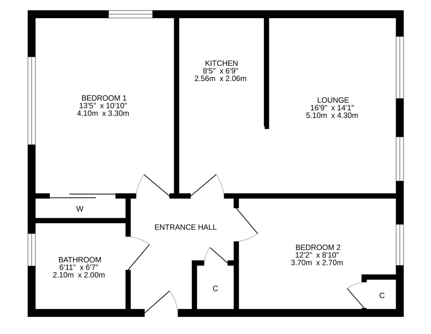 Glendevon Drive, Stirling FK8, 2 bedroom flat for sale 61792198