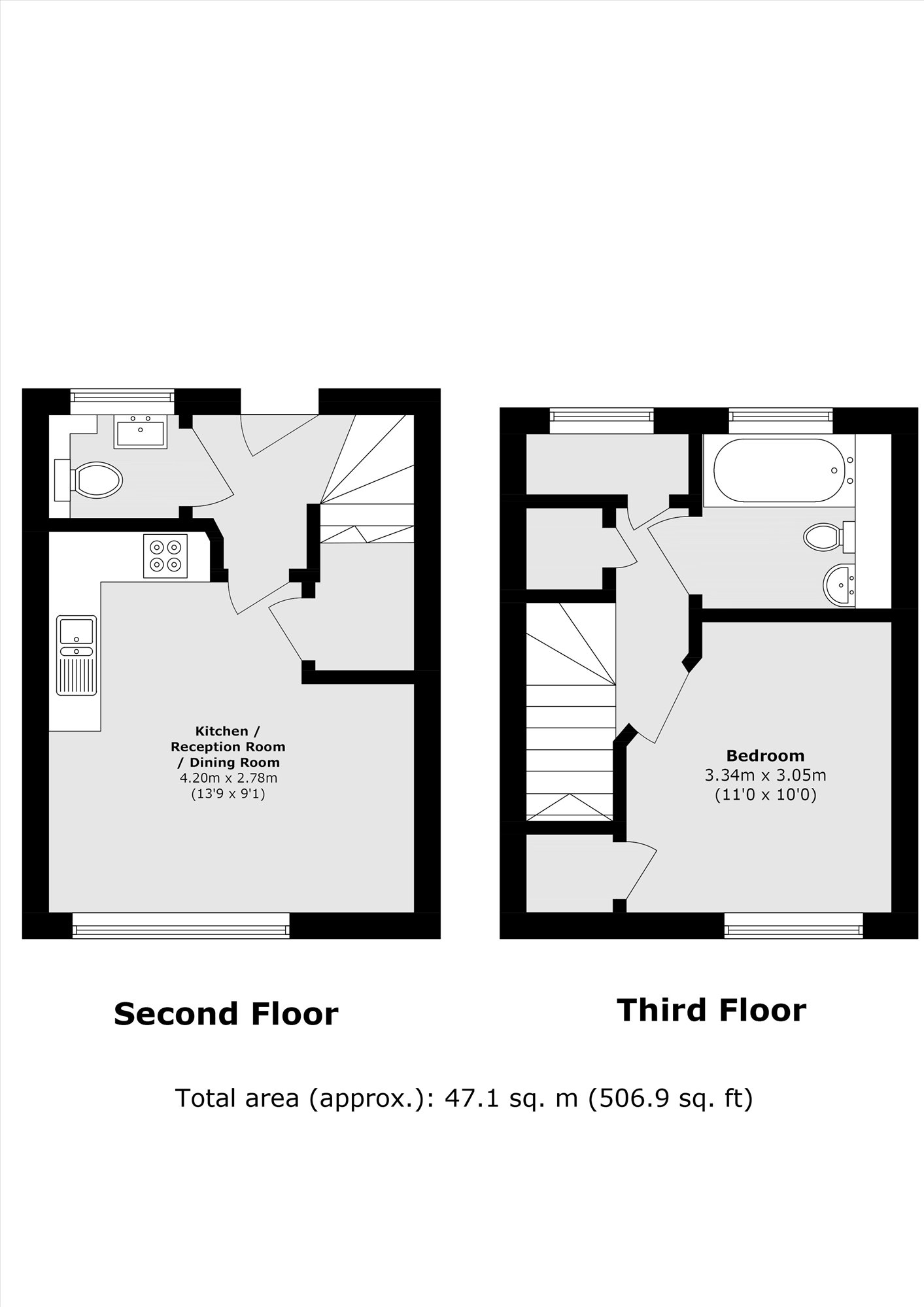 Flat 26, Willow House, Dragonfly Place, London floorplan