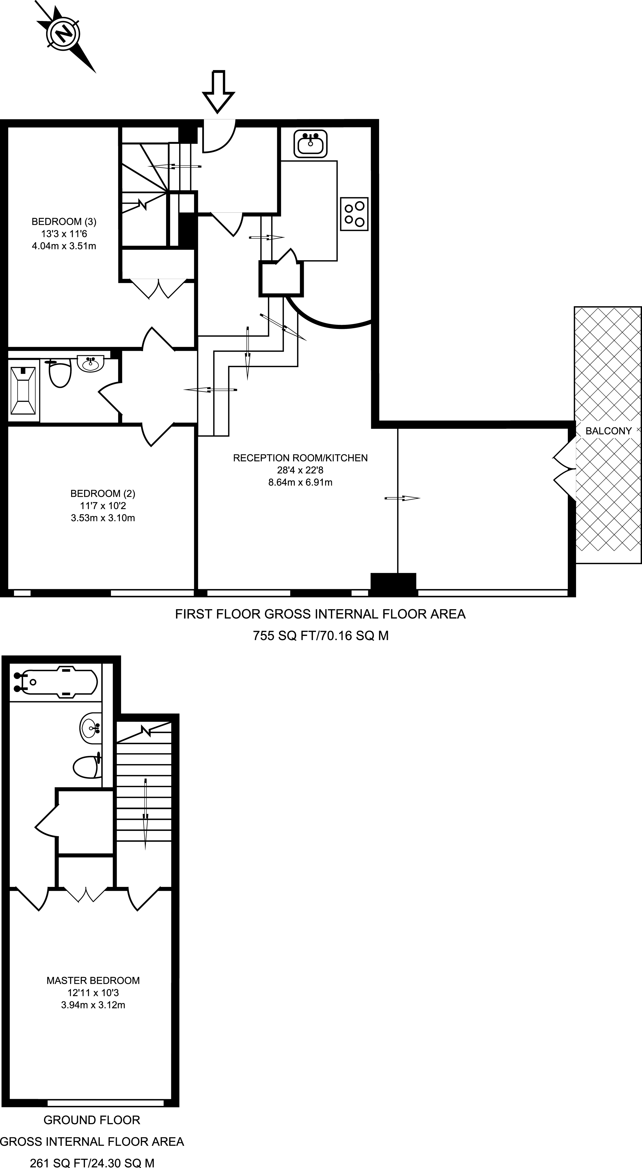3 Bedrooms Flat to rent in Penfold Street, Marylebone, London NW8