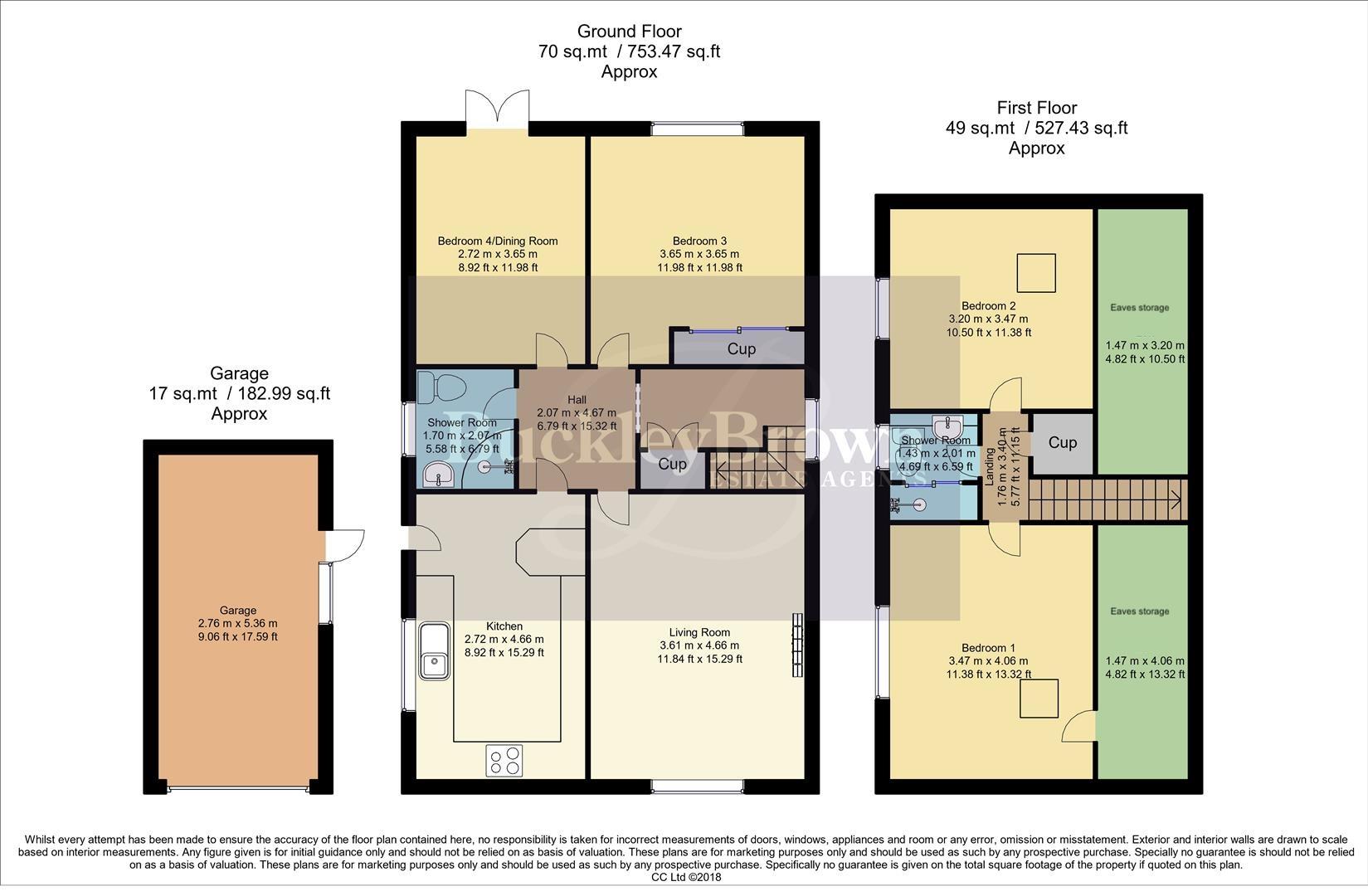 31, Winster Avenue, Nottingham floorplan