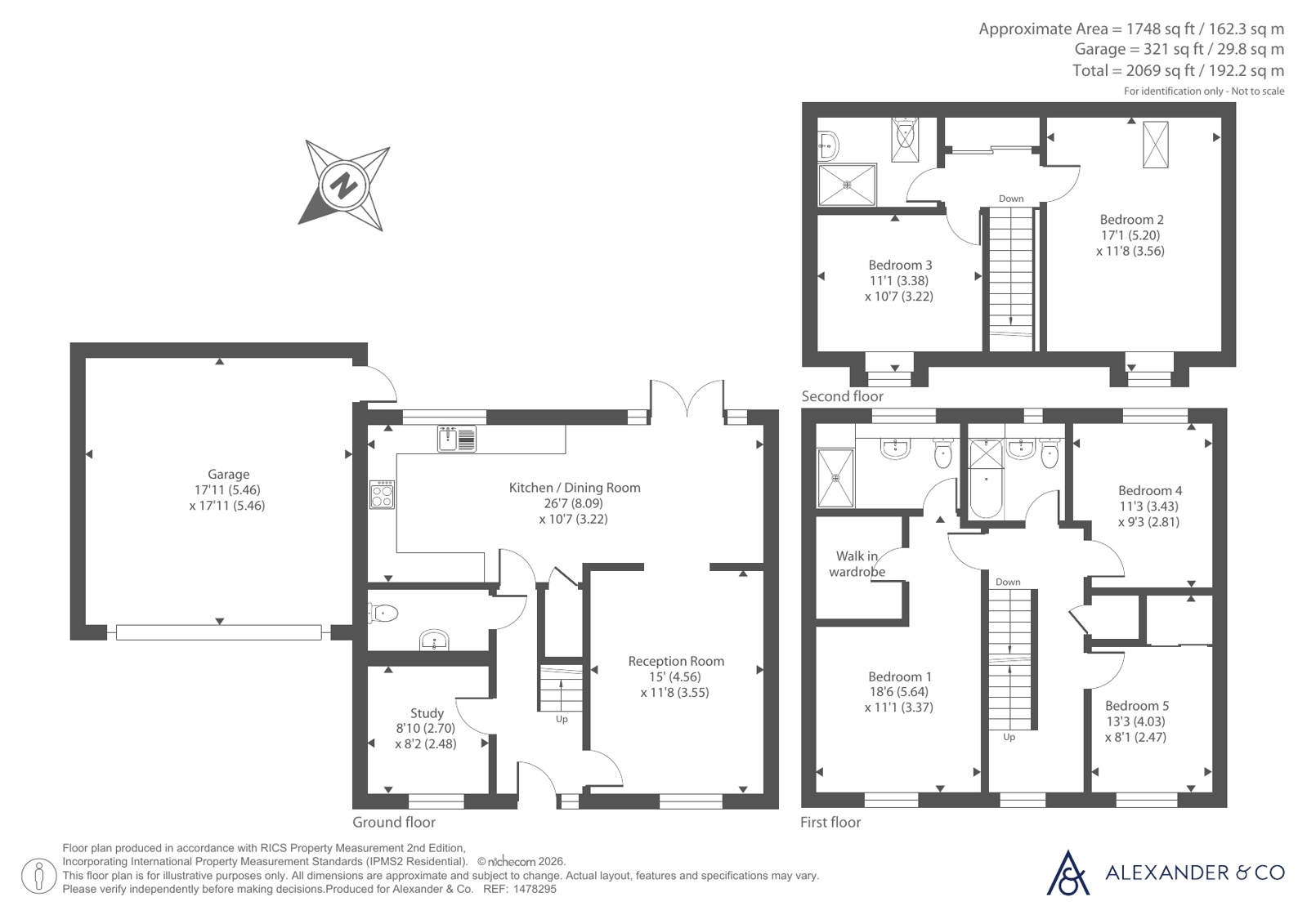 9, Lawson Way, Buckinghamshire floorplan