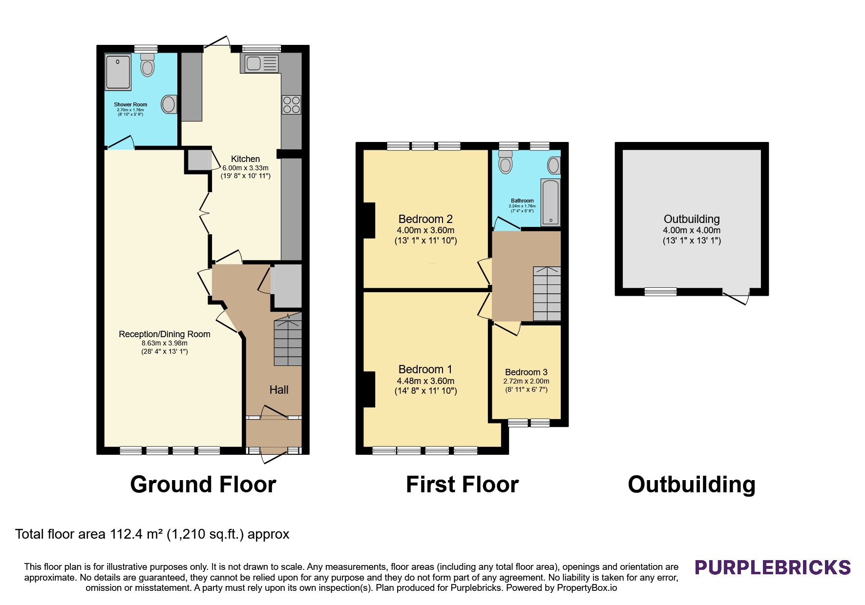Boreham Road, London floorplan