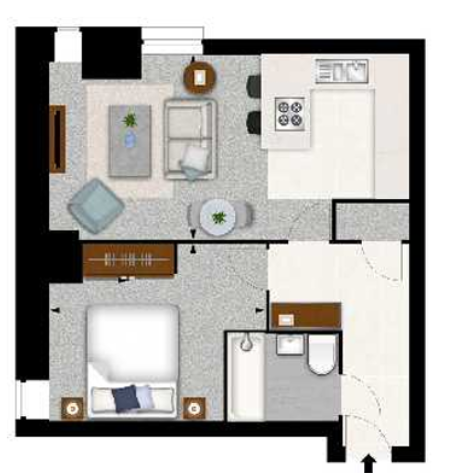 Rainville Road, London floorplan