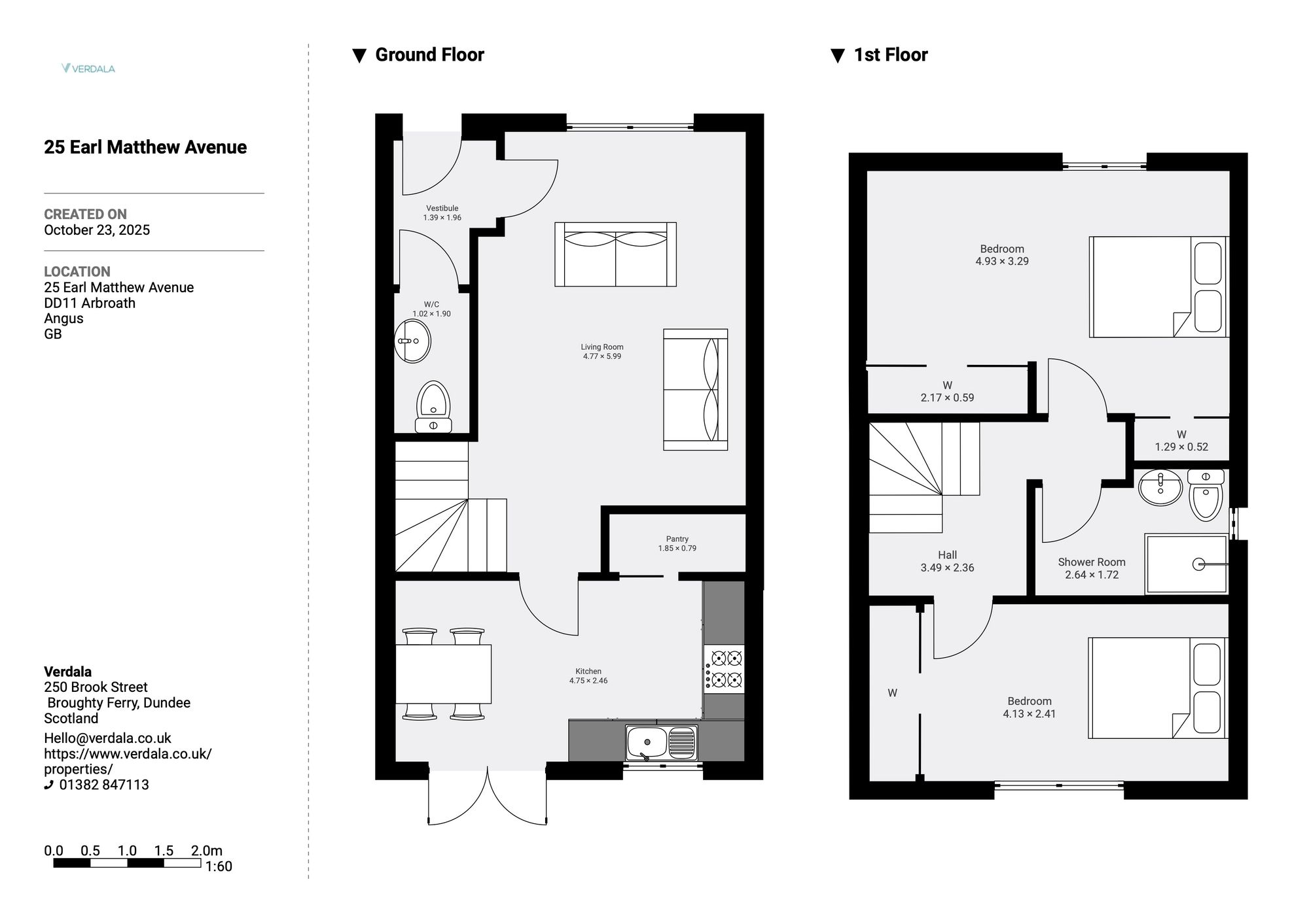 25 Earl Matthew Avenue, Arbroath floorplan