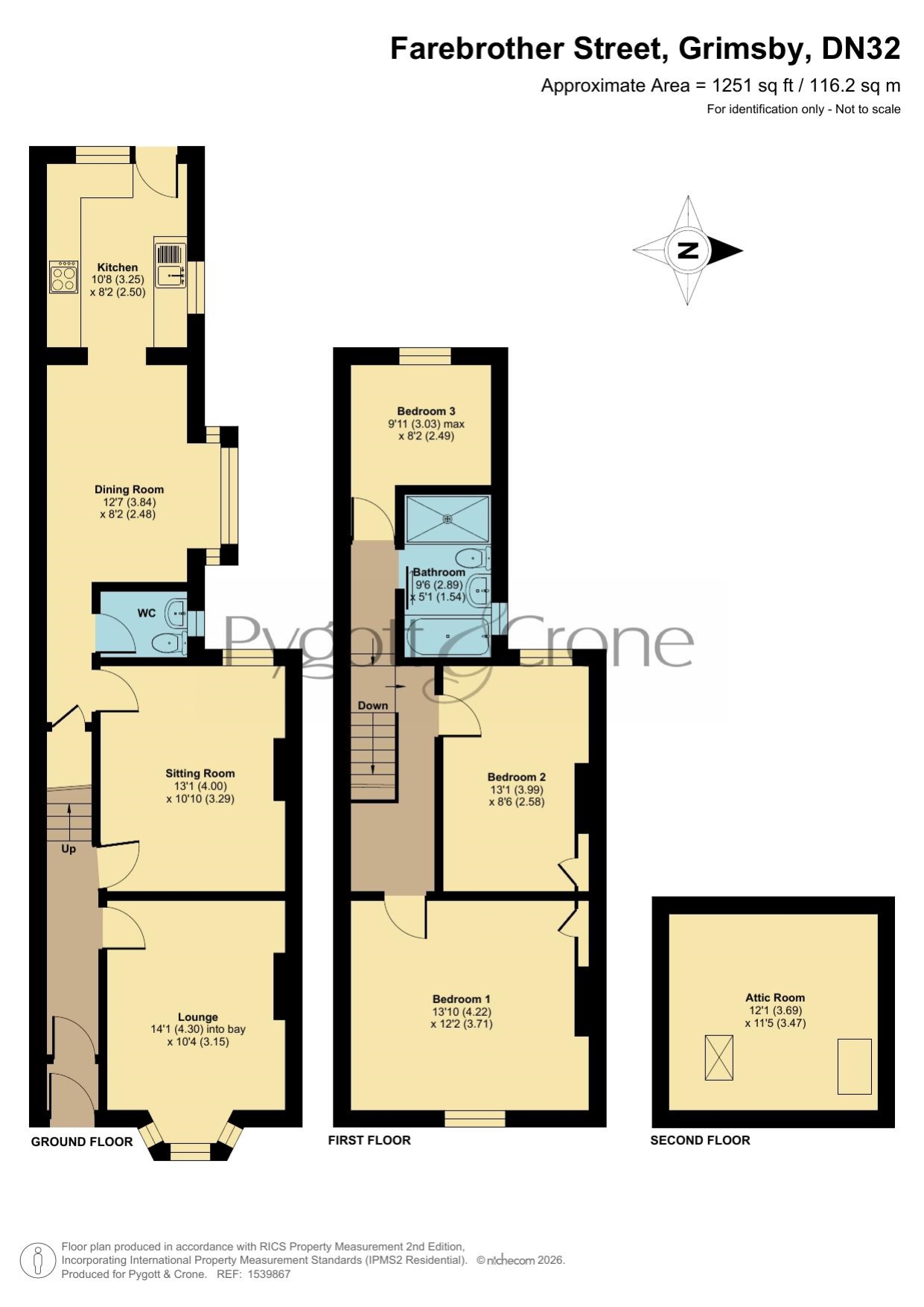 Farebrother Street, Grimsby floorplan