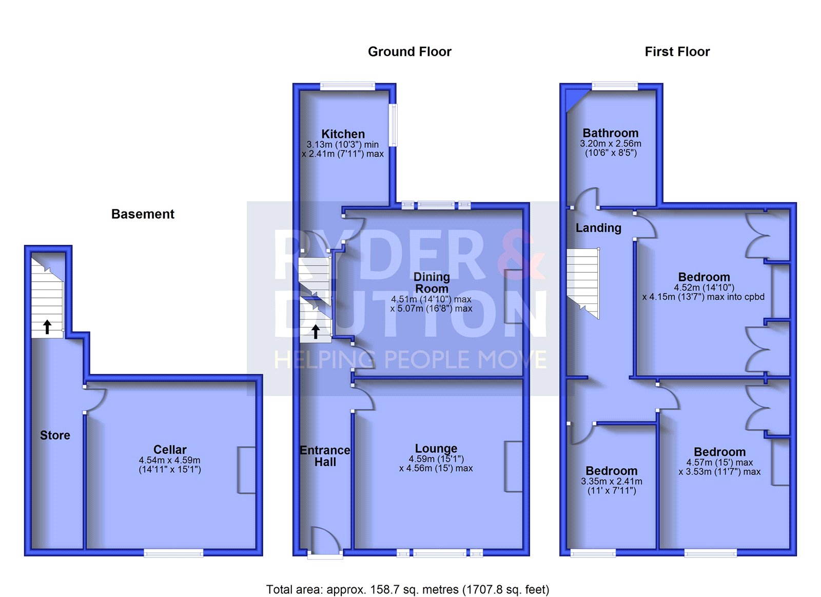 Sam Road, Saddleworth floorplan