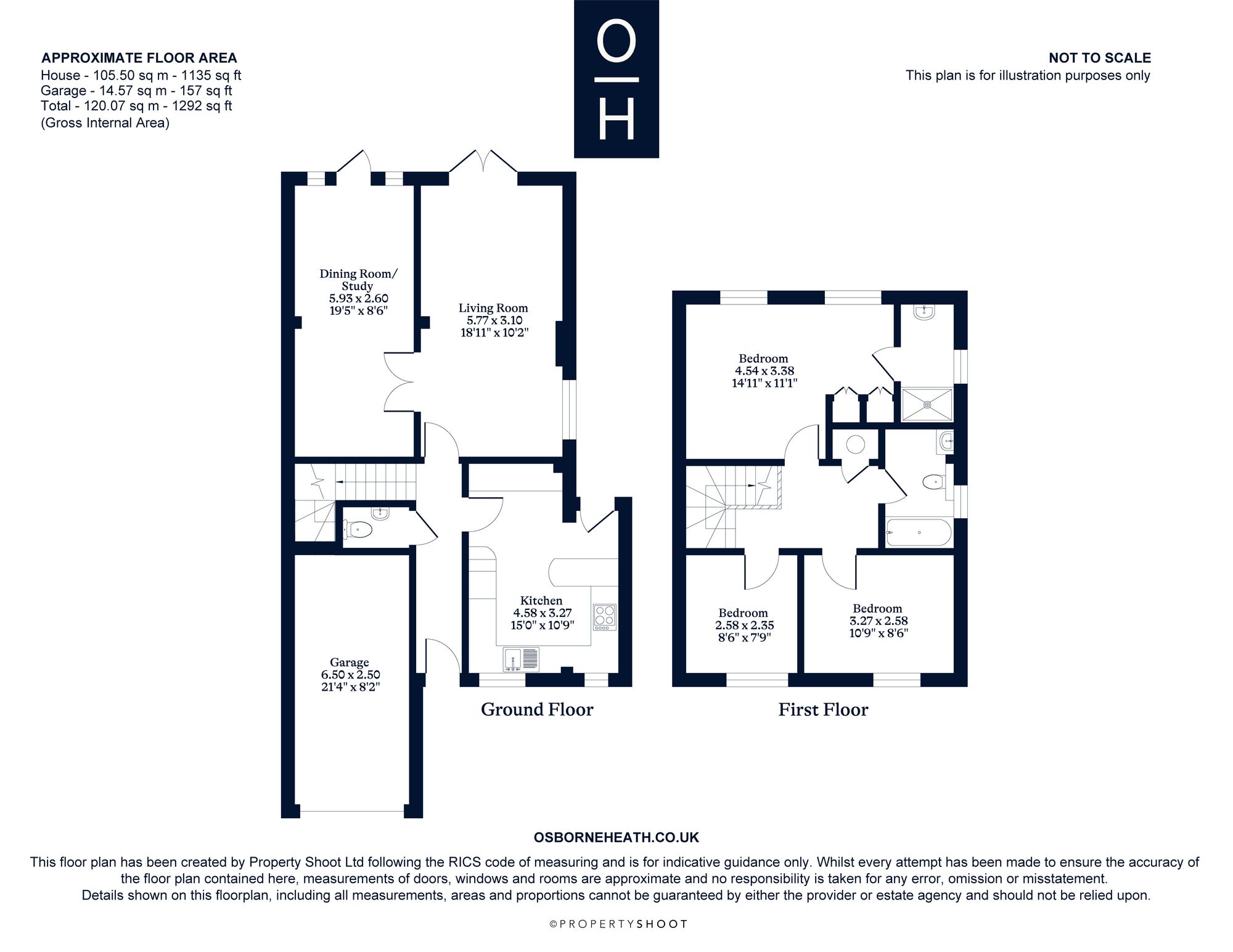 79 Blackmoor Wood, Ascot floorplan