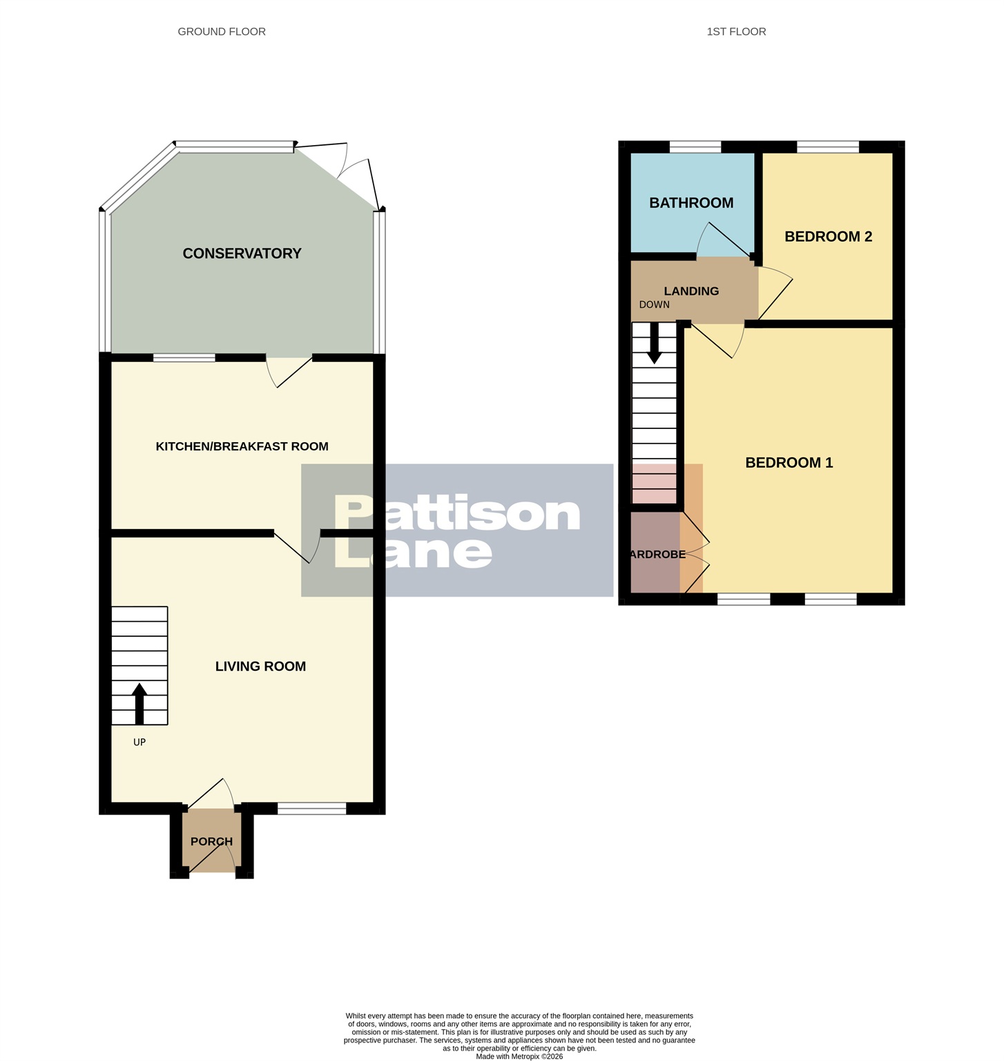 26, Plough Close, Kettering floorplan
