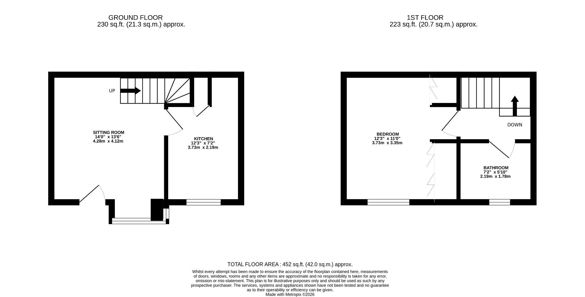 68, Barnum Court, Swindon floorplan