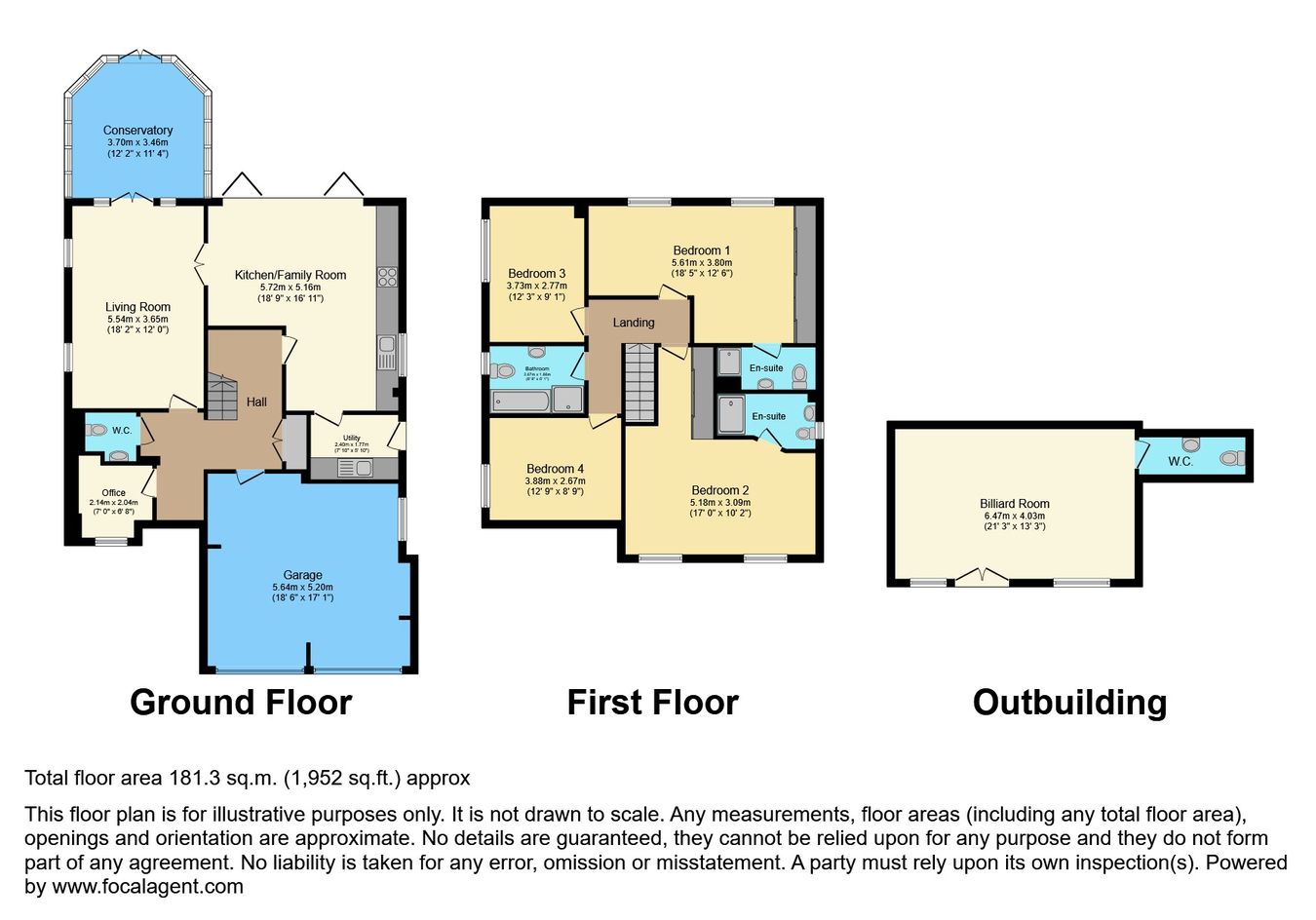 8, Calday Grove, St Helens floorplan