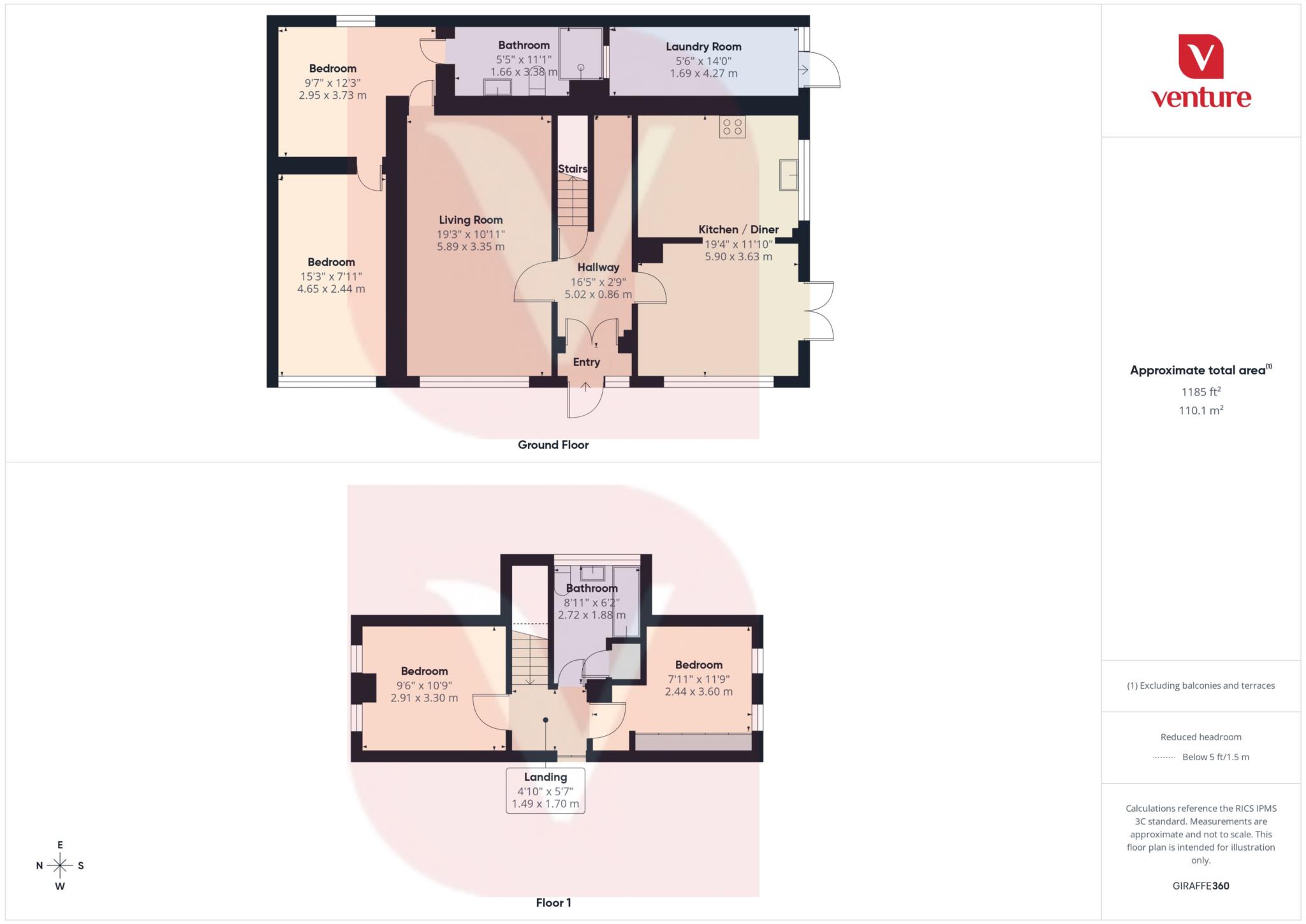 52, Vincent Road, Luton floorplan