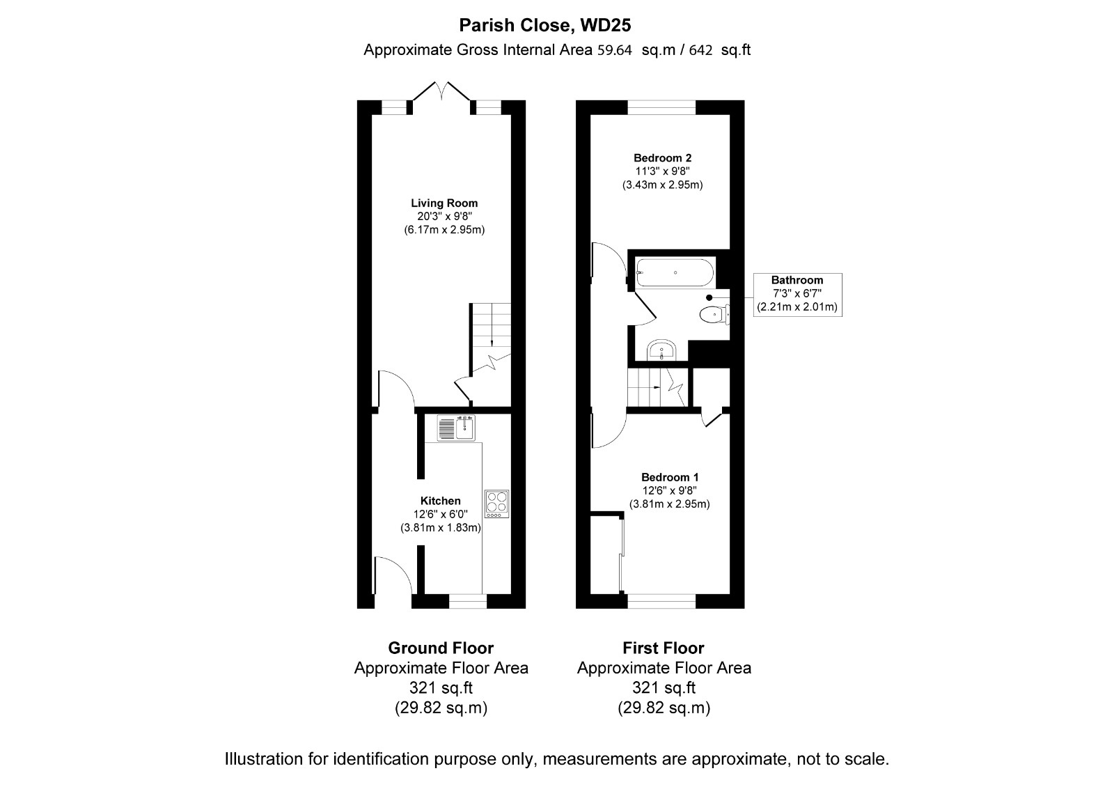 3, Parish Close, Hertfordshire floorplan
