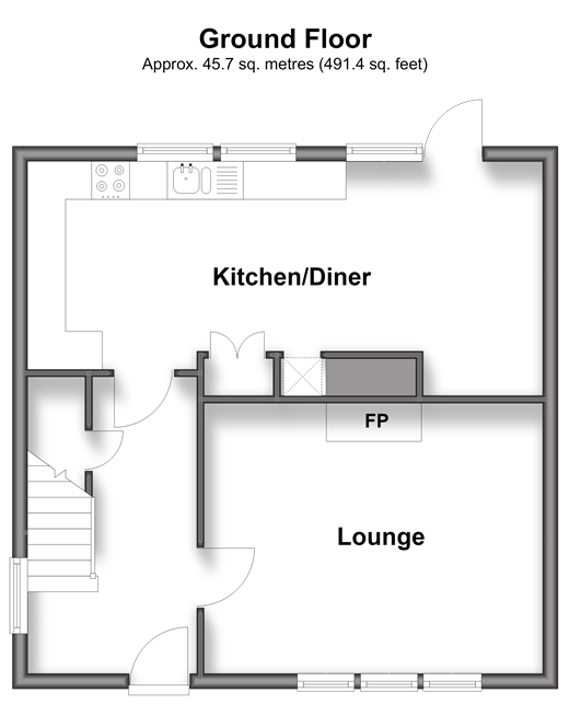 Lloyds Green, Wittersham floorplan