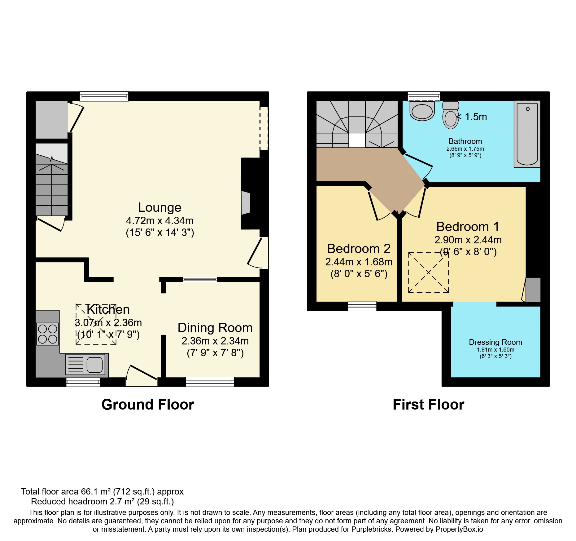 2, The Beeches, Shrewsbury floorplan