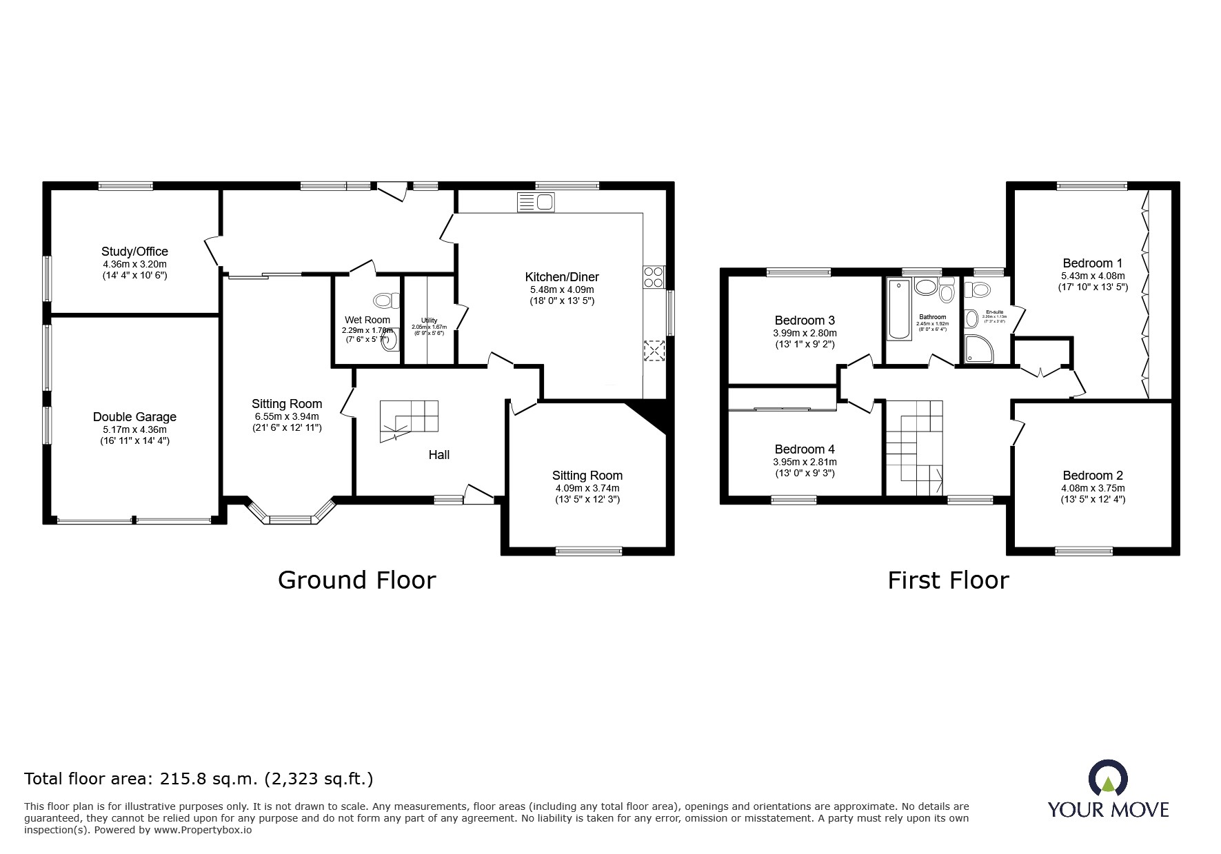 Donisthorpe Lane, Swadlincote floorplan