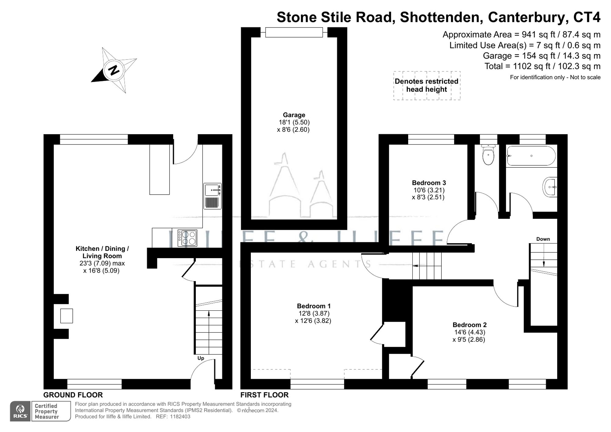 2 Lower Road Stone Stile Road, Canterbury floorplan