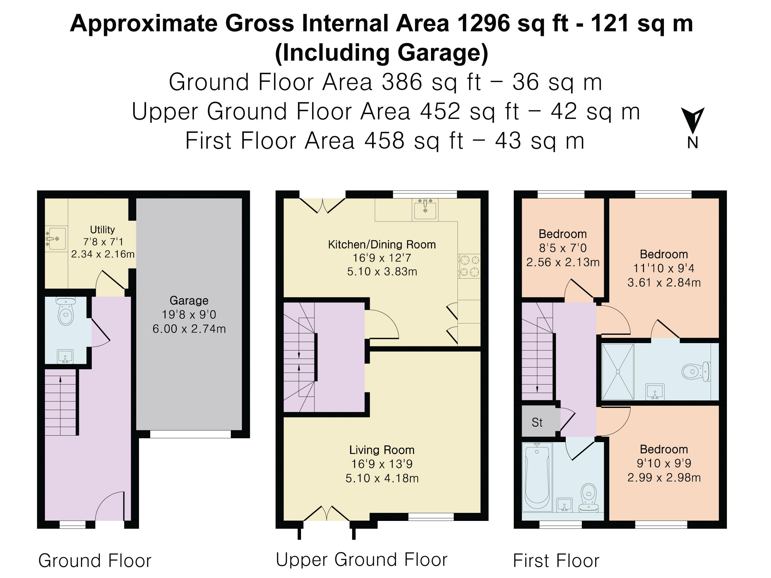 42, Webster Close, Devon, TQ12 1GL floorplan