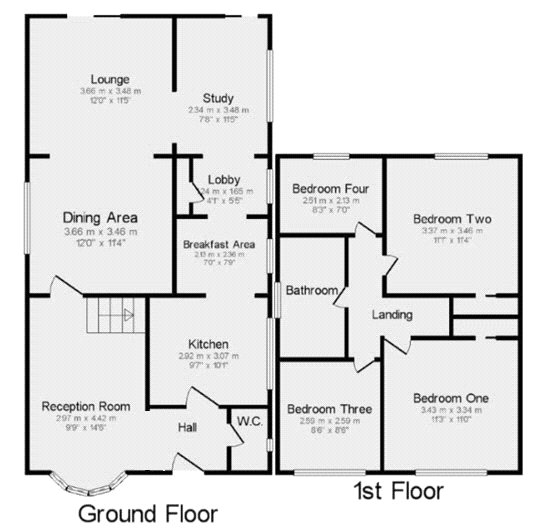 241, Beacon Road, Kent floorplan