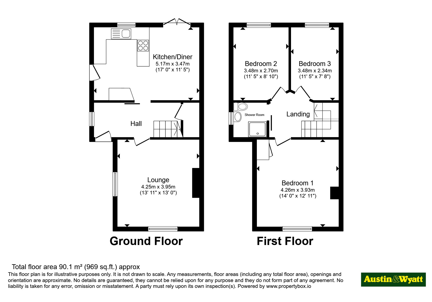 20, Kinsbourne Way, Hampshire floorplan