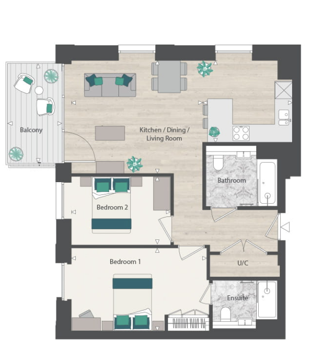 Lawford Road, London floorplan