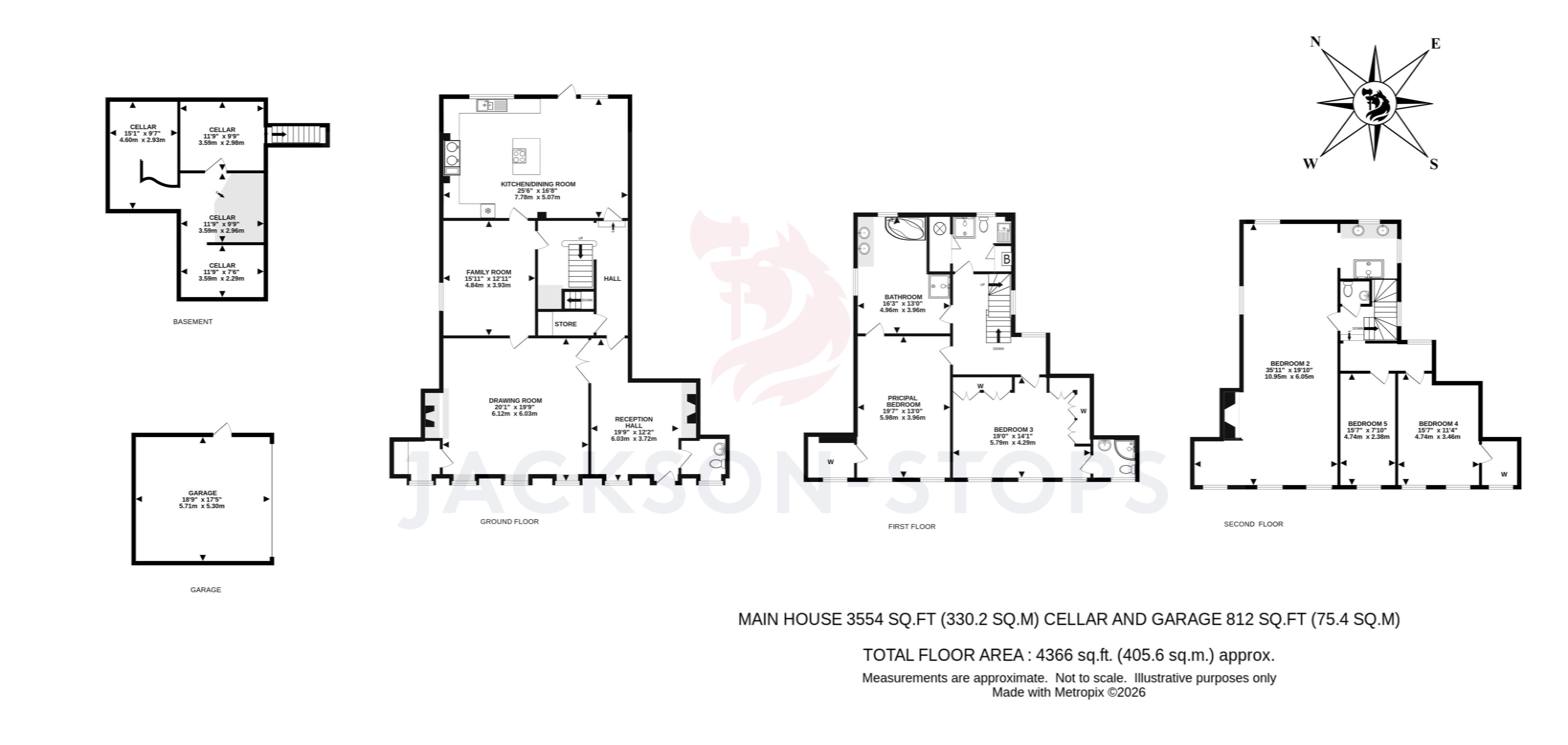 The Old House North,, The Street, Surrey floorplan