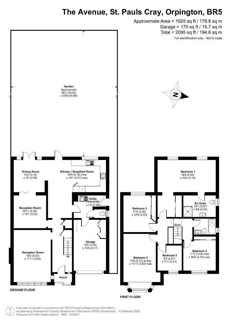 58, The Avenue, Orpington floorplan