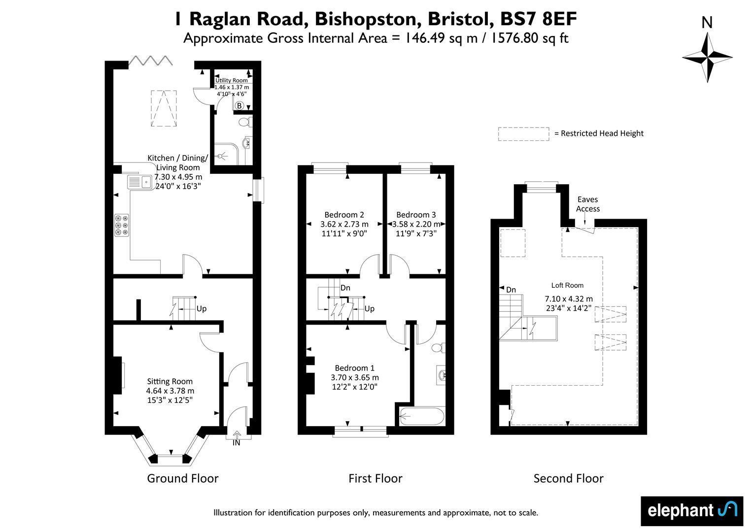 Raglan Road, Bristol floorplan