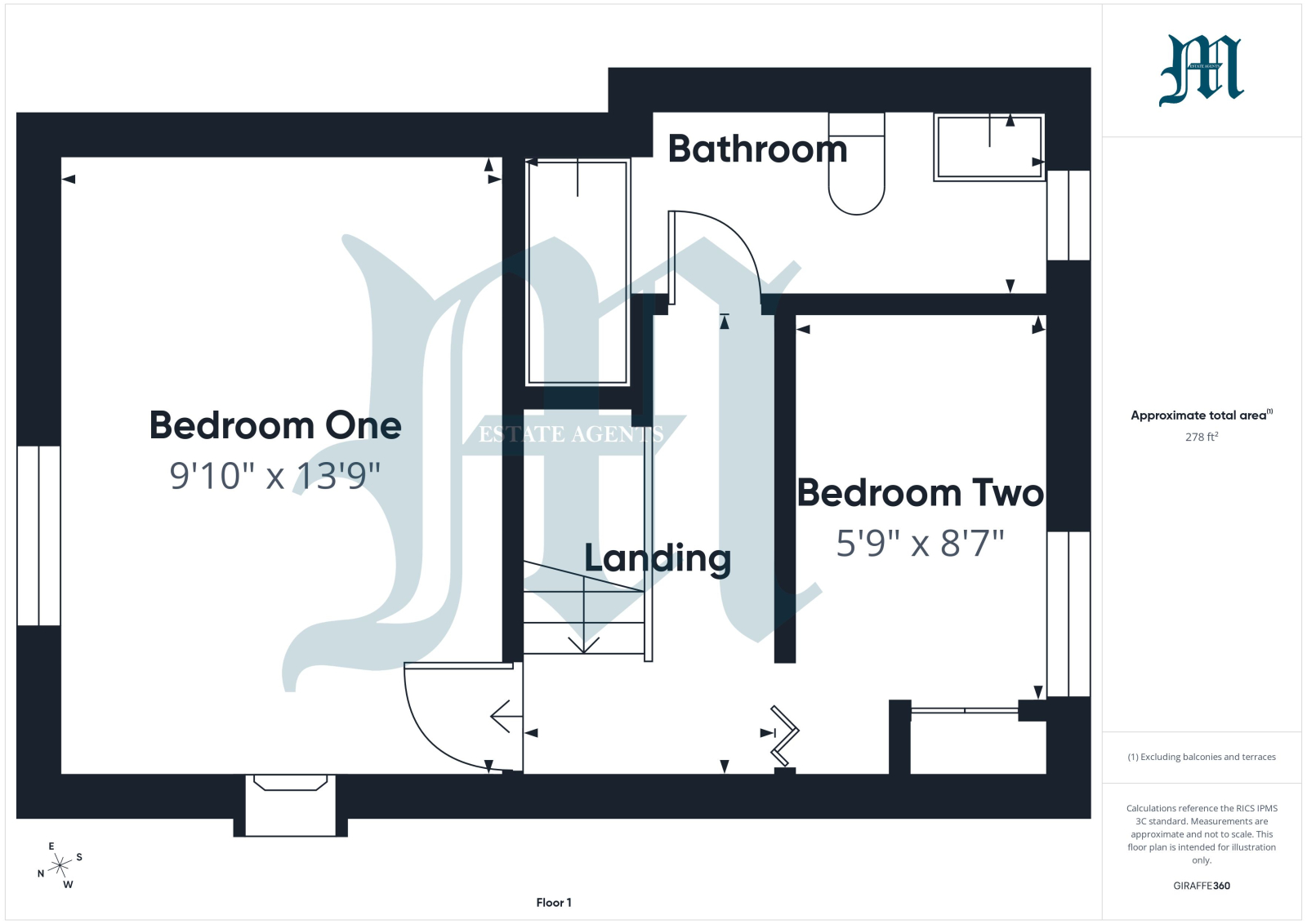 4 Regent Buildings, Penzance floorplan