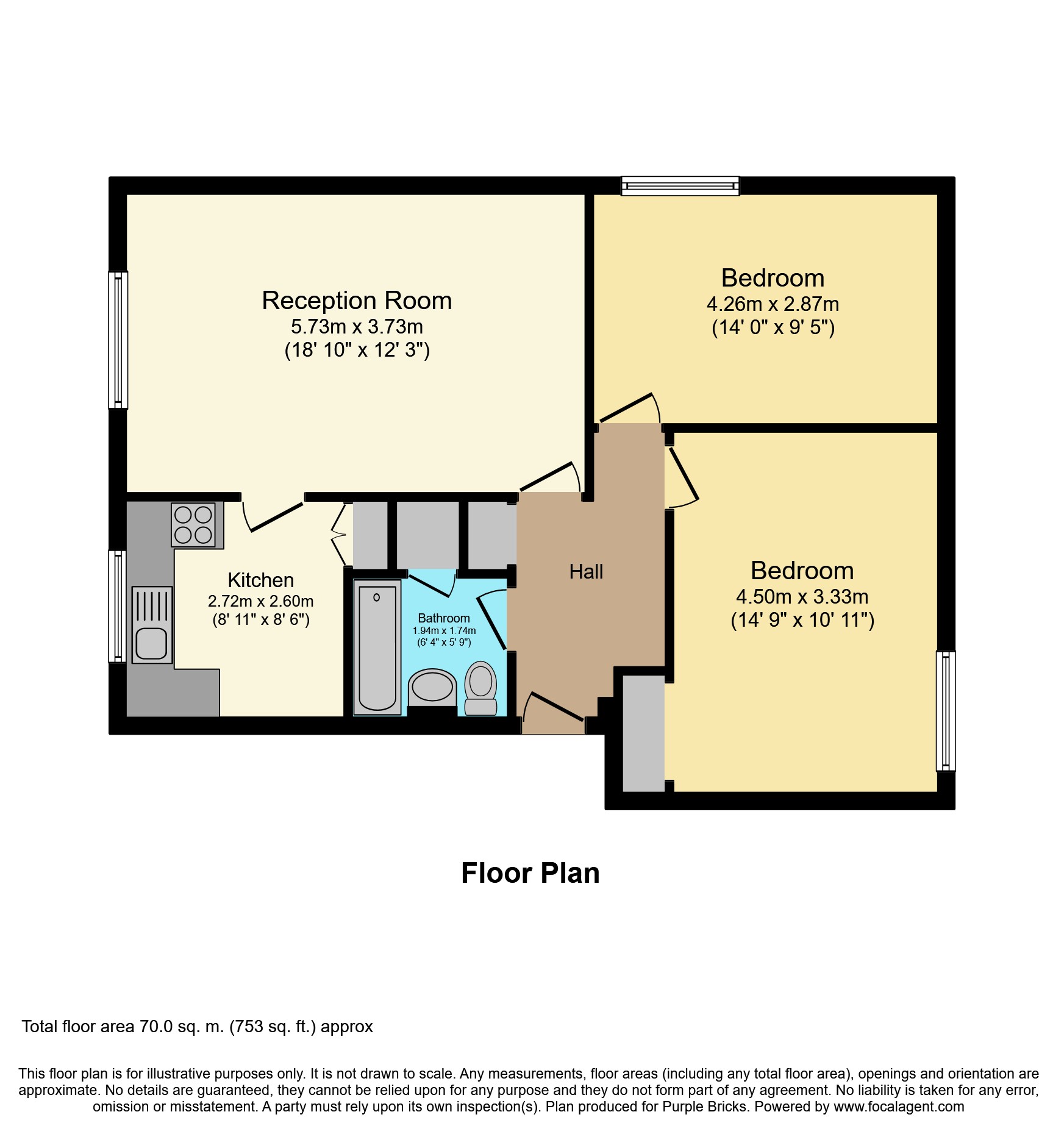 2 Bedrooms Flat for sale in 16 St. Johns Park, London SE3