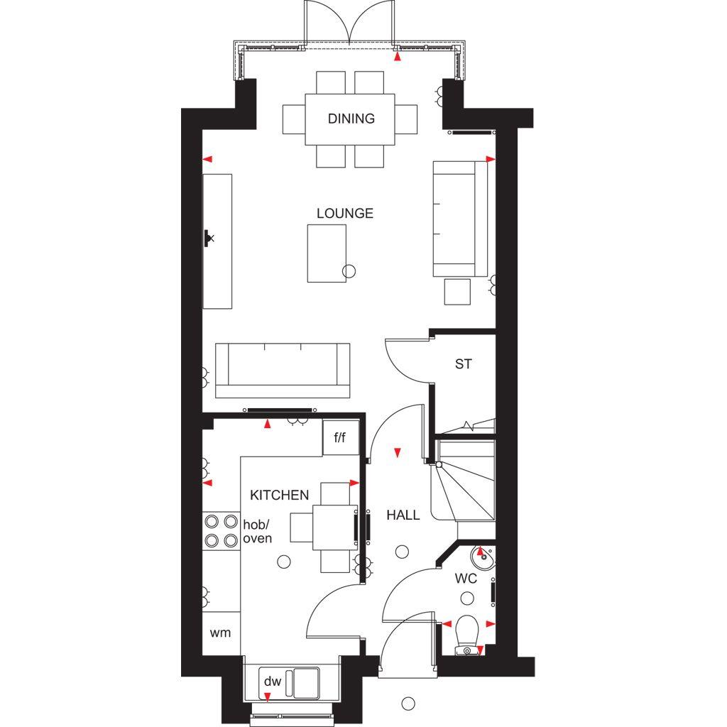 4 Bedrooms Semi-detached house for sale in 