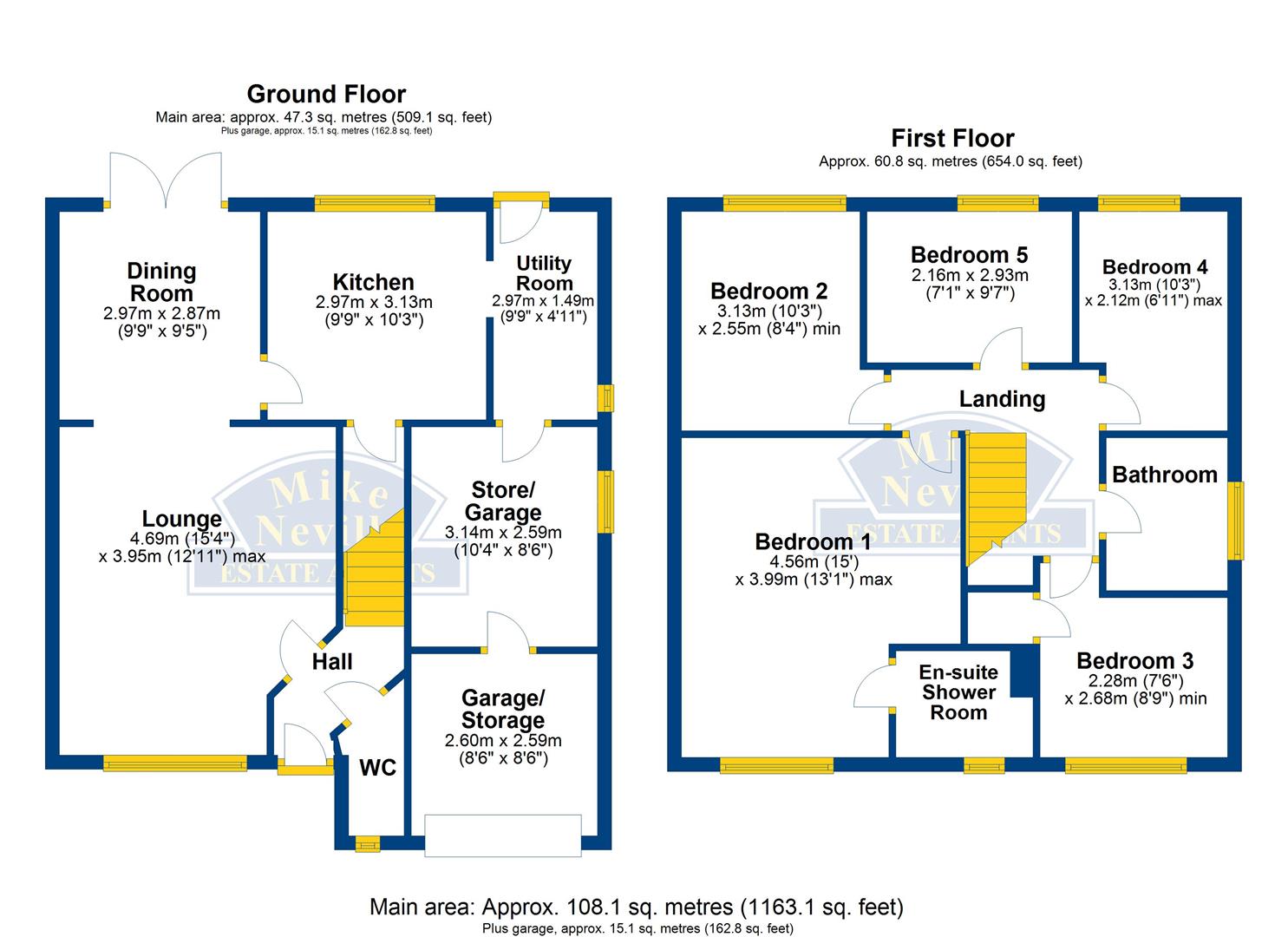 Cambridge Street, Wymington NN10, 5 bedroom detached house for sale