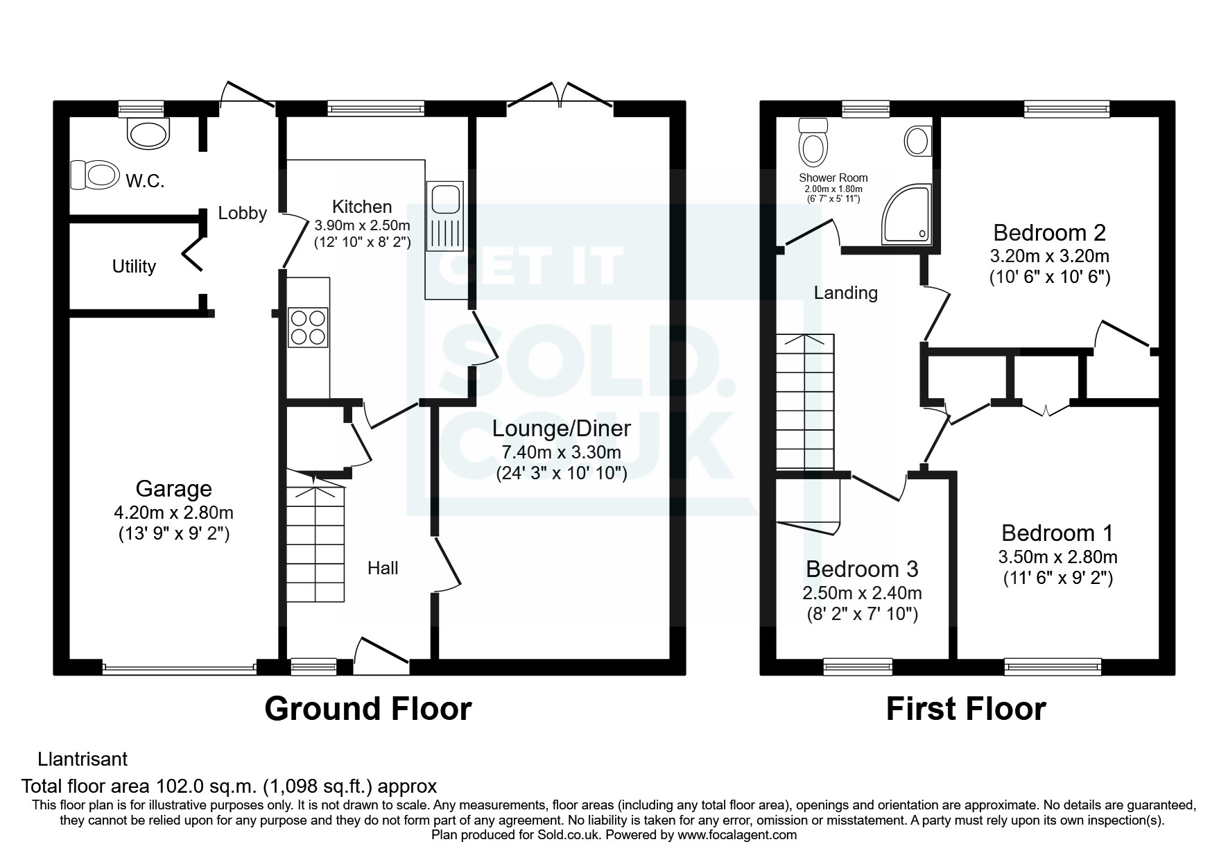 Lowerdale Drive, Llantrisant, Pontyclun, Rhondda Cynon Taf CF72, 3