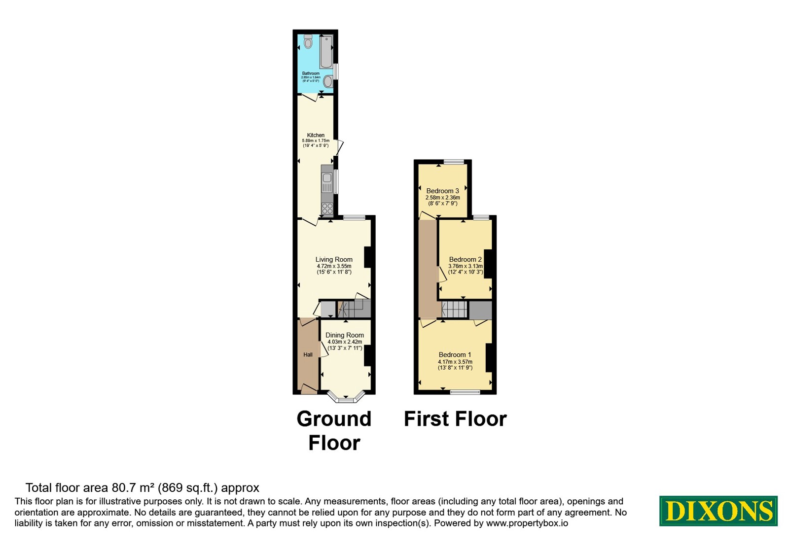 38, Warren Road, Birmingham floorplan