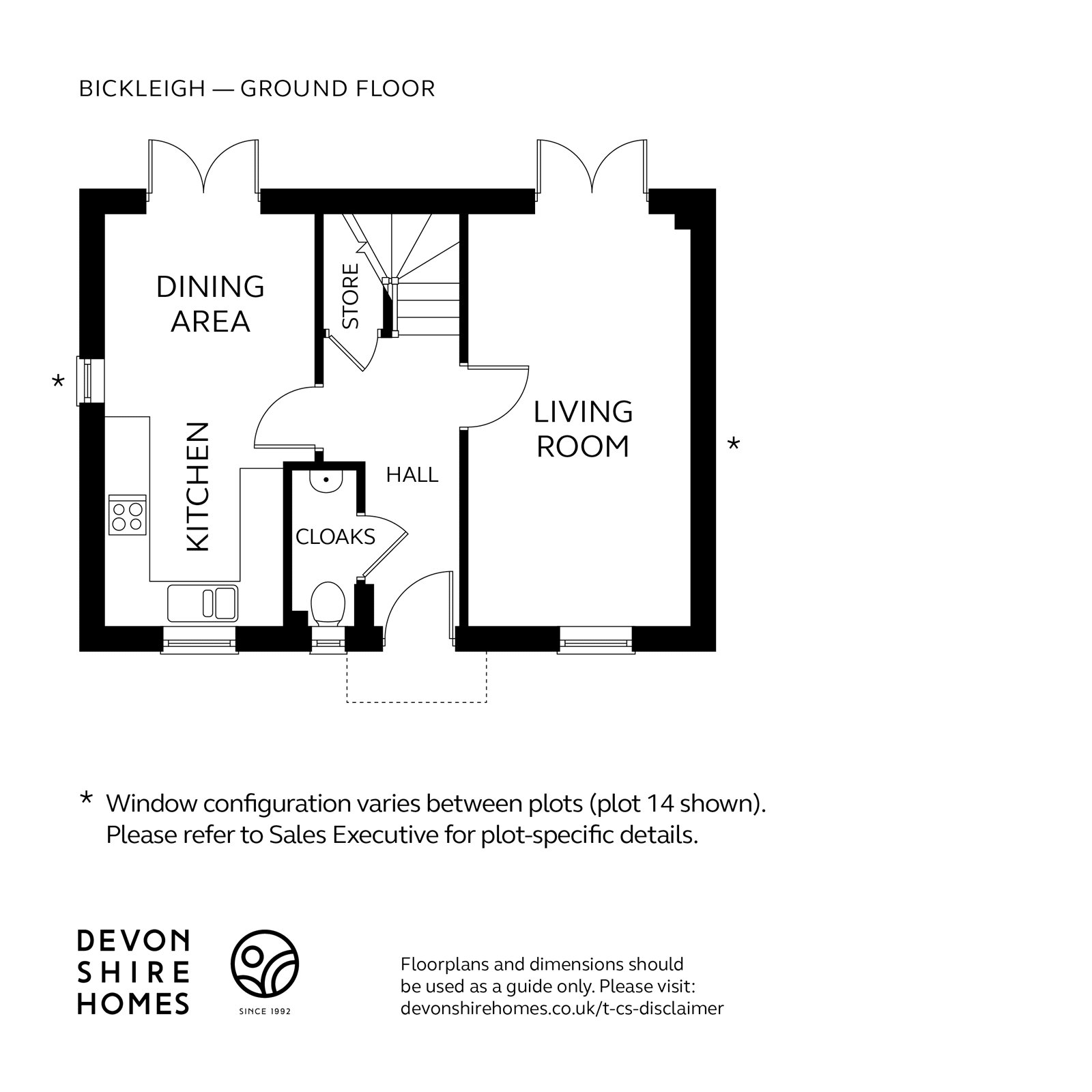 Plot 112, The Bickleigh,, Plot 112, The Bickleigh, The Grange, Devon floorplan