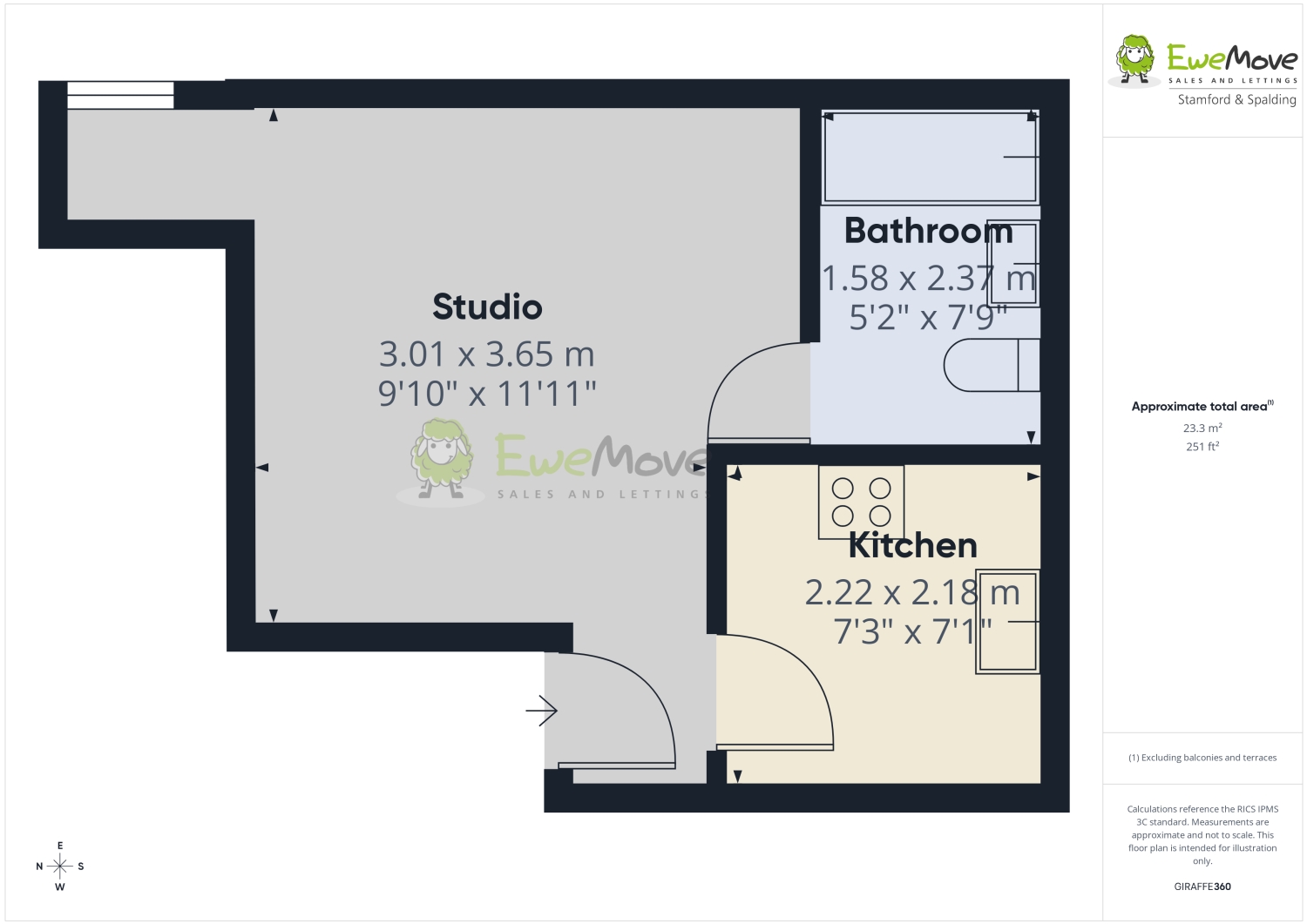 Flat 8, STAMFORD floorplan