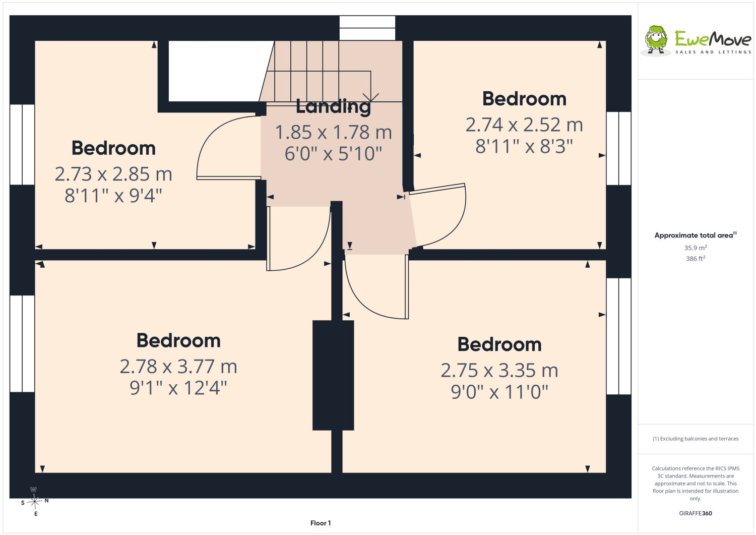 77, Spalding Avenue, York floorplan