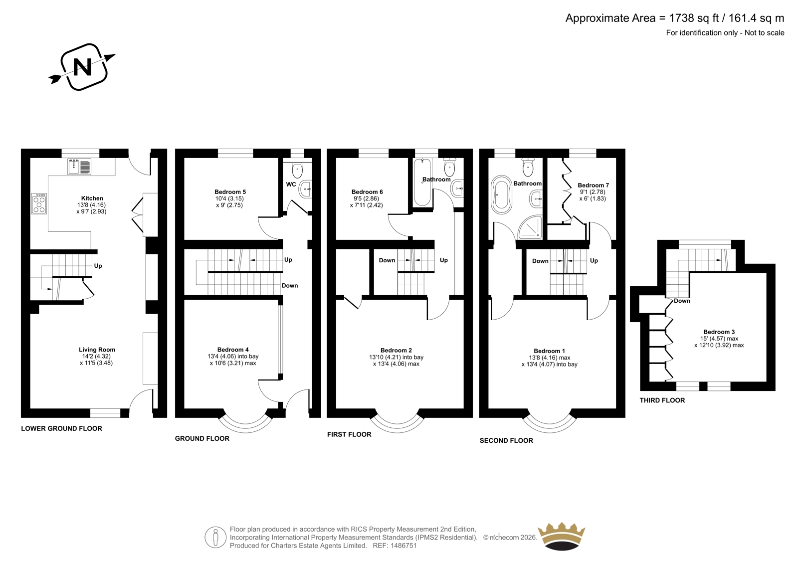 21, Charles Street, East Sussex floorplan