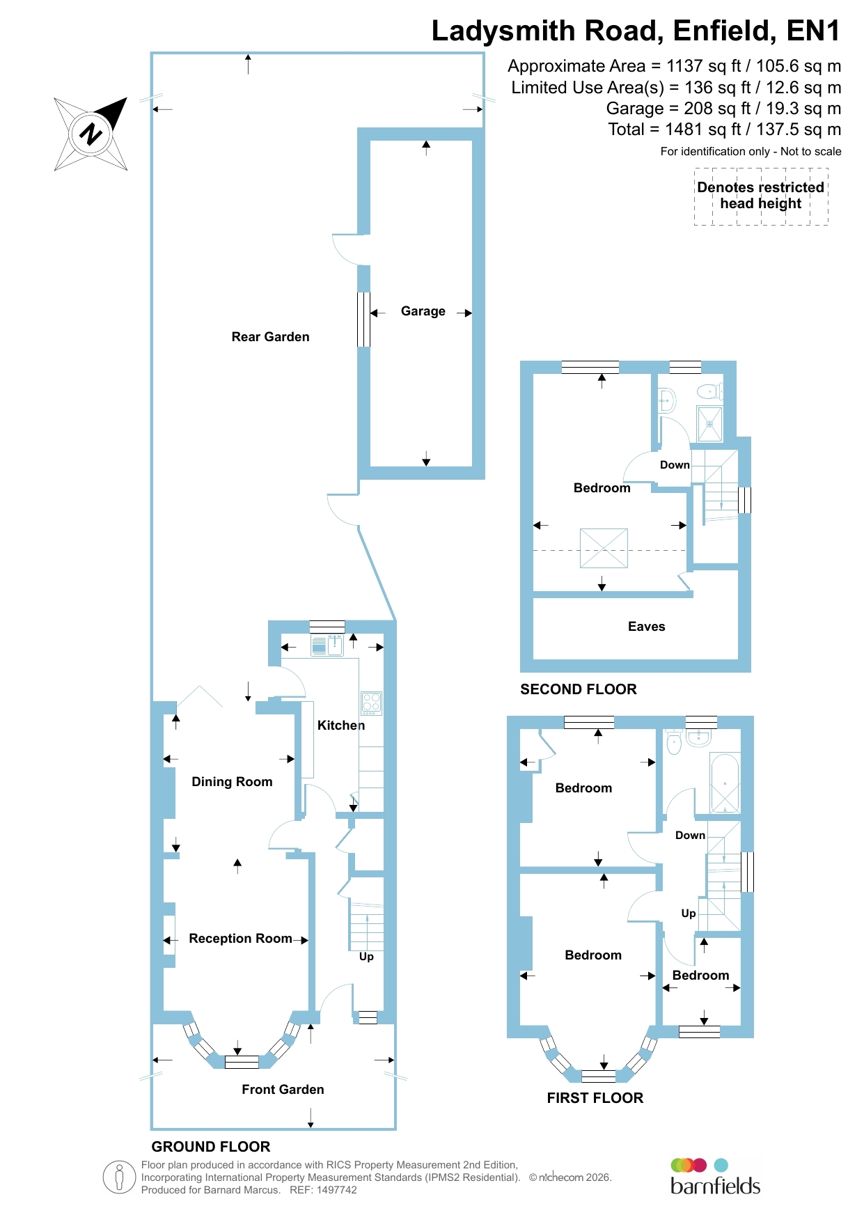 234, Ladysmith Road, Enfield floorplan