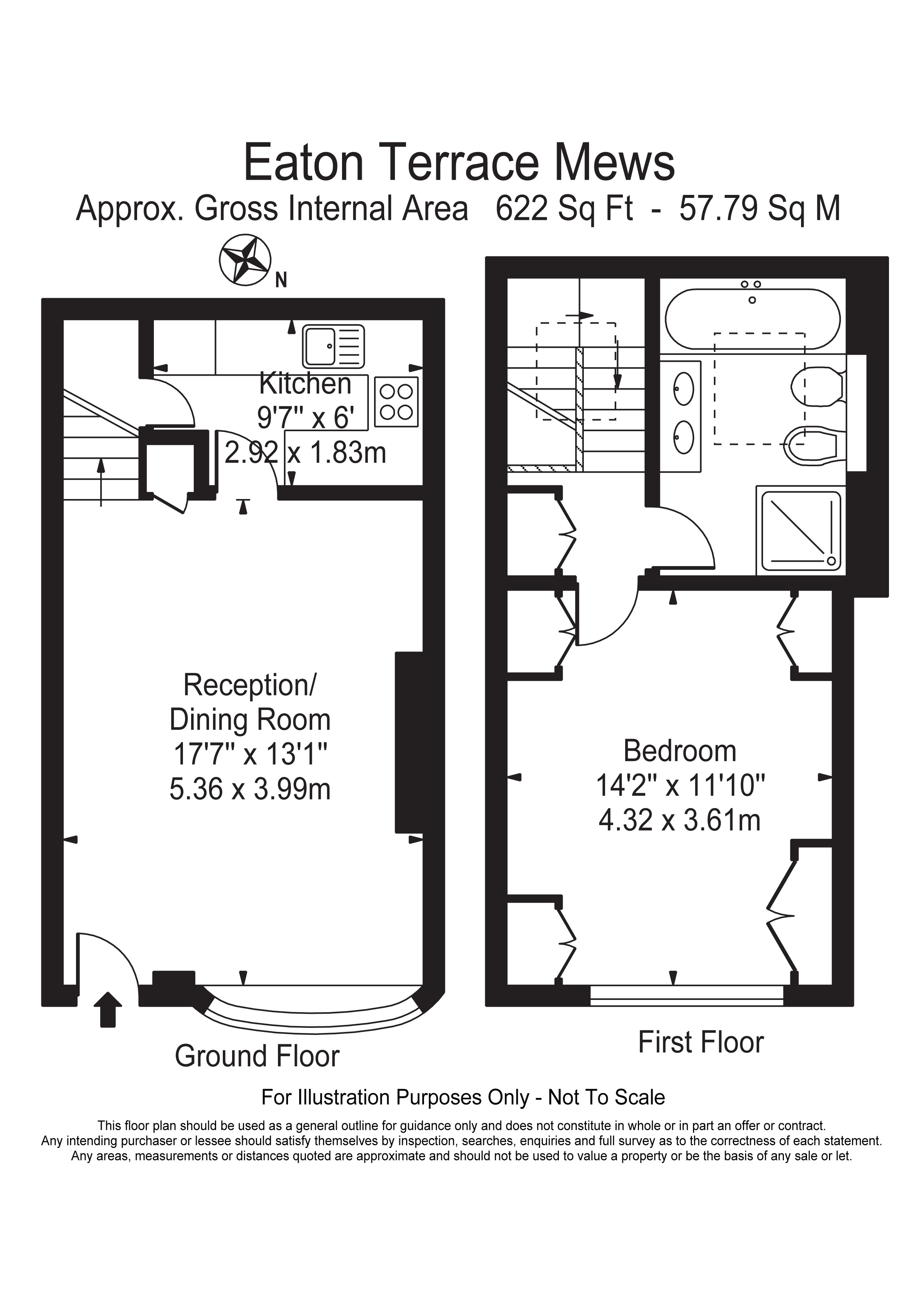 3, Eaton Terrace Mews, London floorplan